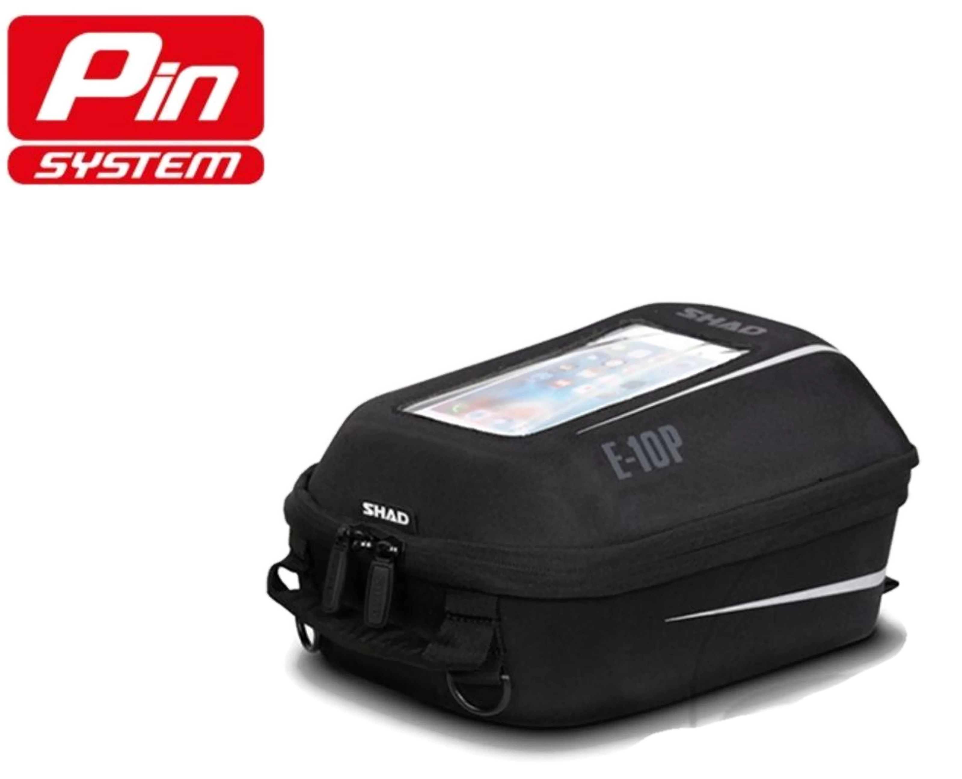 Shad X0SE10P Tankrucksack 5 Liter schwarz für Pin System Gepäck Tasche