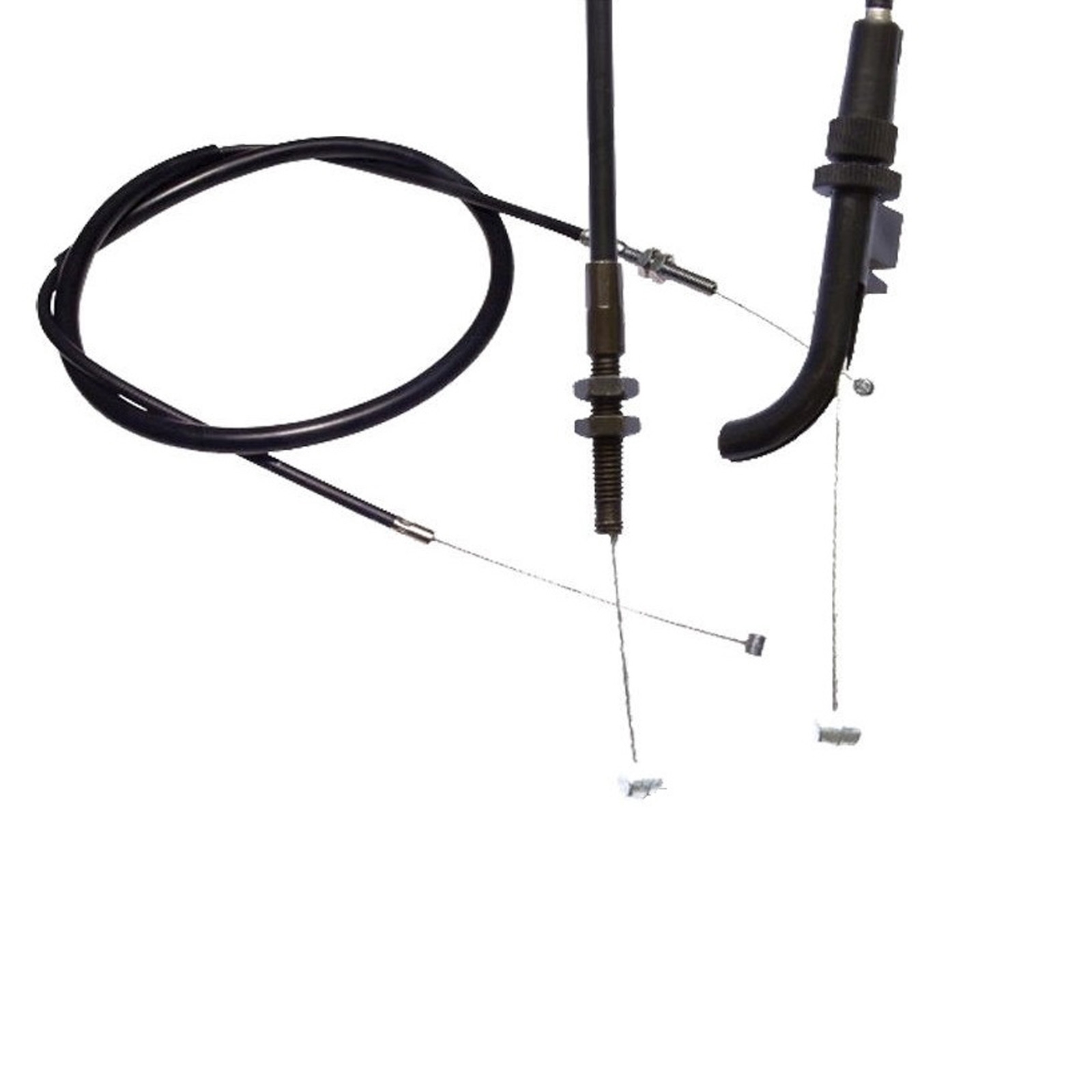 Satz Gaszüge für Kawasaki Twister ER 500 A/B/C/D 1997 - 2006 Öffner A + Schließer B