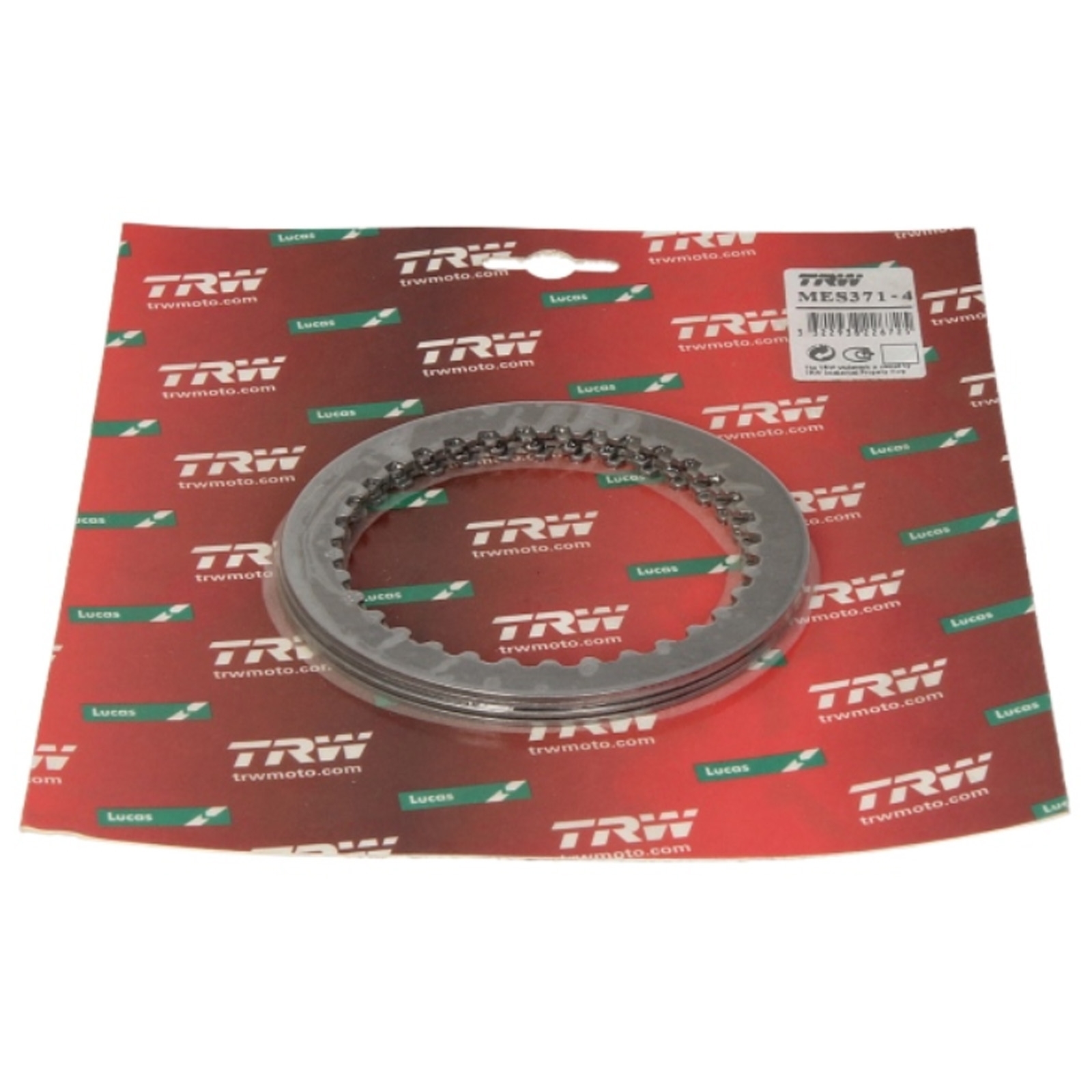 TRW MES371-4 Kupplungsstahlscheiben für KTM Duke 125 RC 125 Honda CBR125 R MSX 125 Kawasaki KLX
