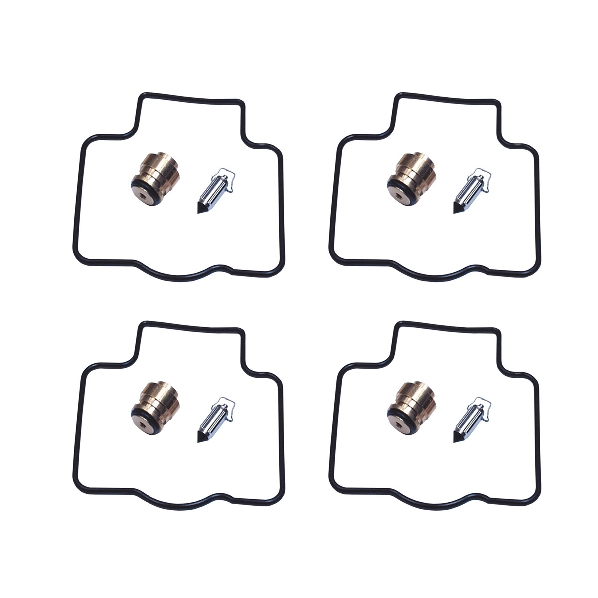 4x Vergaser Reparatursatz für Kawasaki ZX10 1000B ZXR400L ZXR750 ZZR600 ZZR1100