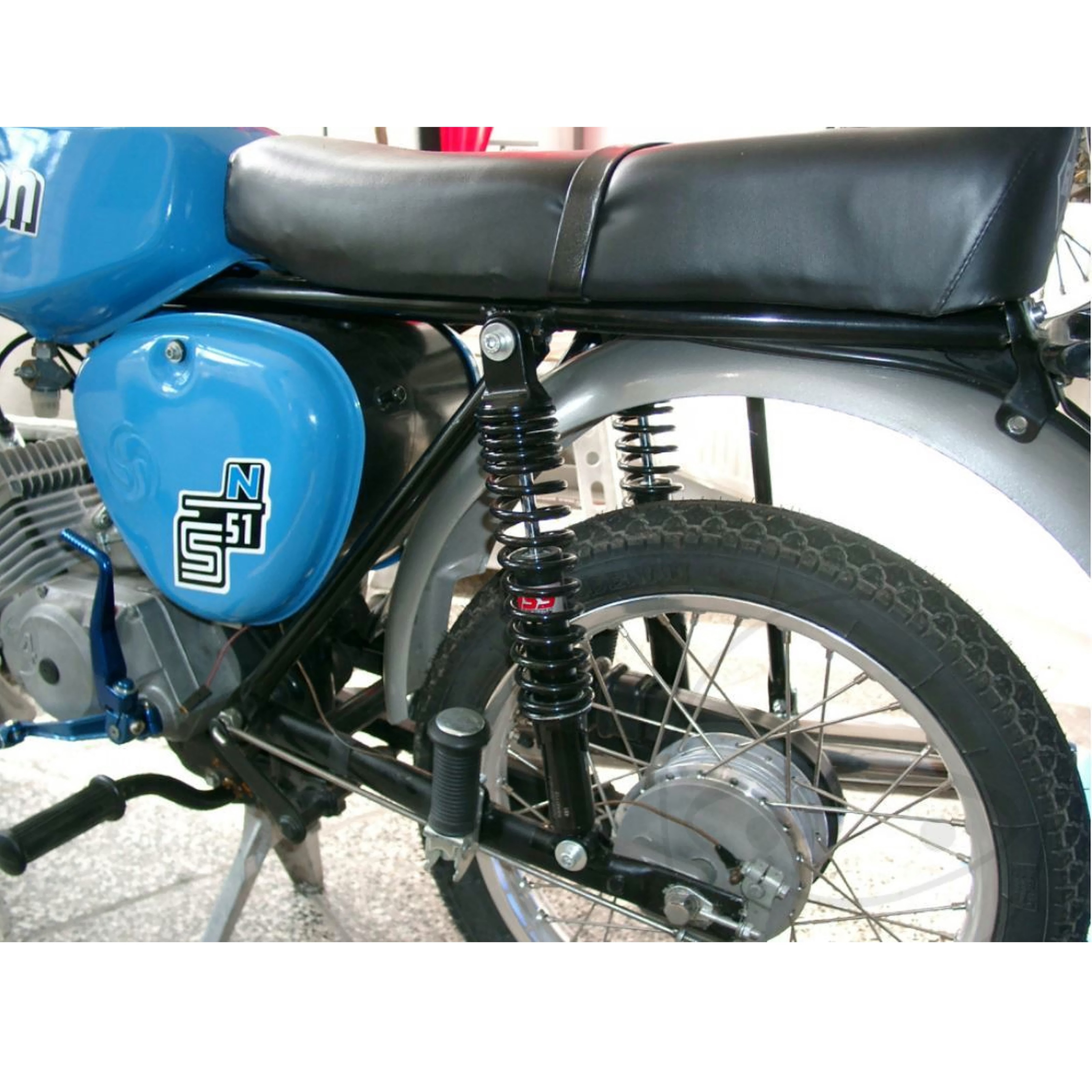 YSS D220-360P-06-88 Stoßdämpfer Federbeine hinten für Simson S50 S51 S51/1 S53 SR50 SR50/1
