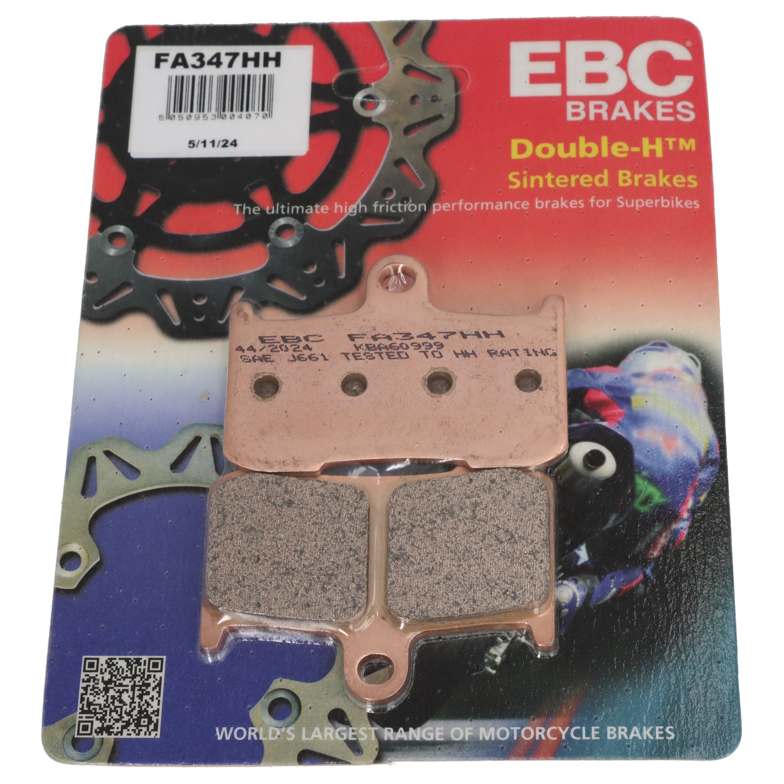 EBC FA347HH Bremsbeläge vorne für Kawasaki ZX-9R Z 1000 800 Triumph 1050 675 Suzuki GSX 1300