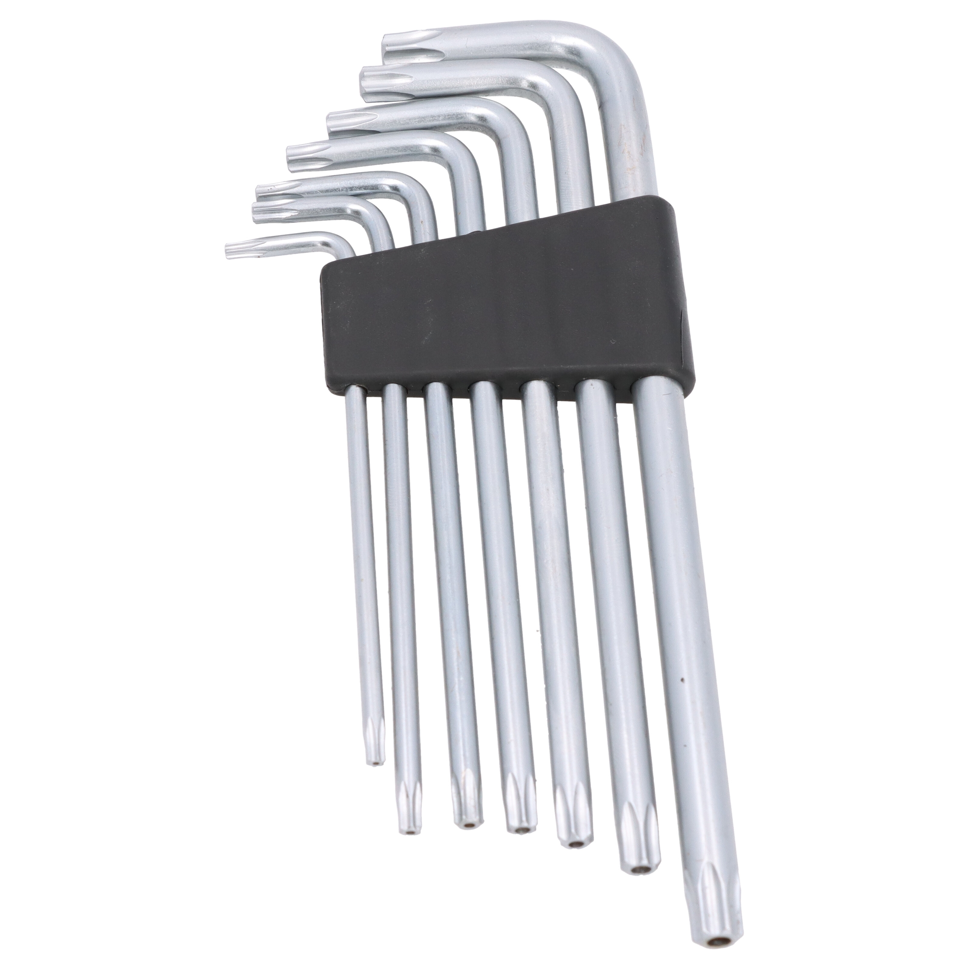 7 tlg. Profi Winkelschlüssel Set mit Loch für Innen Torx® Schrauben Werkzeug T10-T40