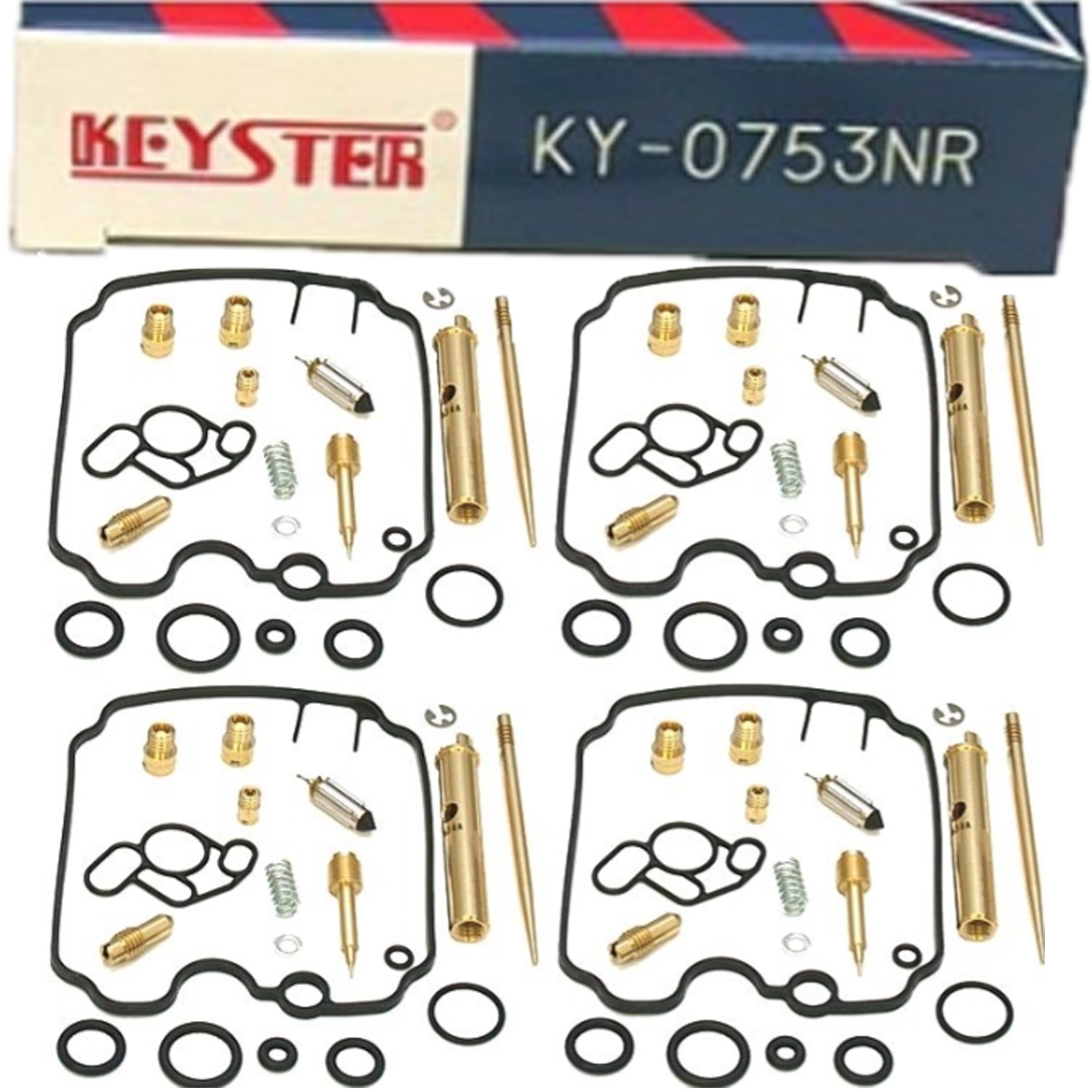 Keyster KY-0753NR Vergaser Reparatursatz für Yamaha Genesis FZR 1000 Exup 3LE 1989 - 1995