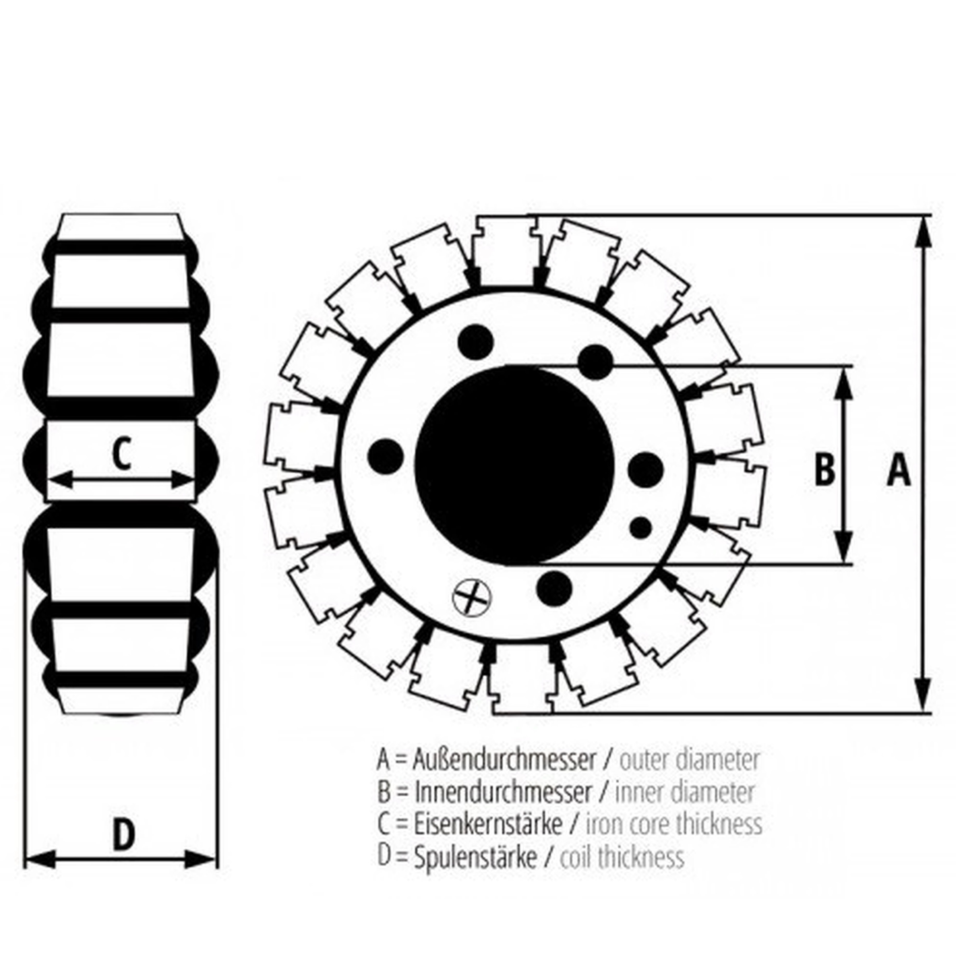 Lichtmaschinen Stator für Triumph Daytona 955 i 595N 2002 - 2006