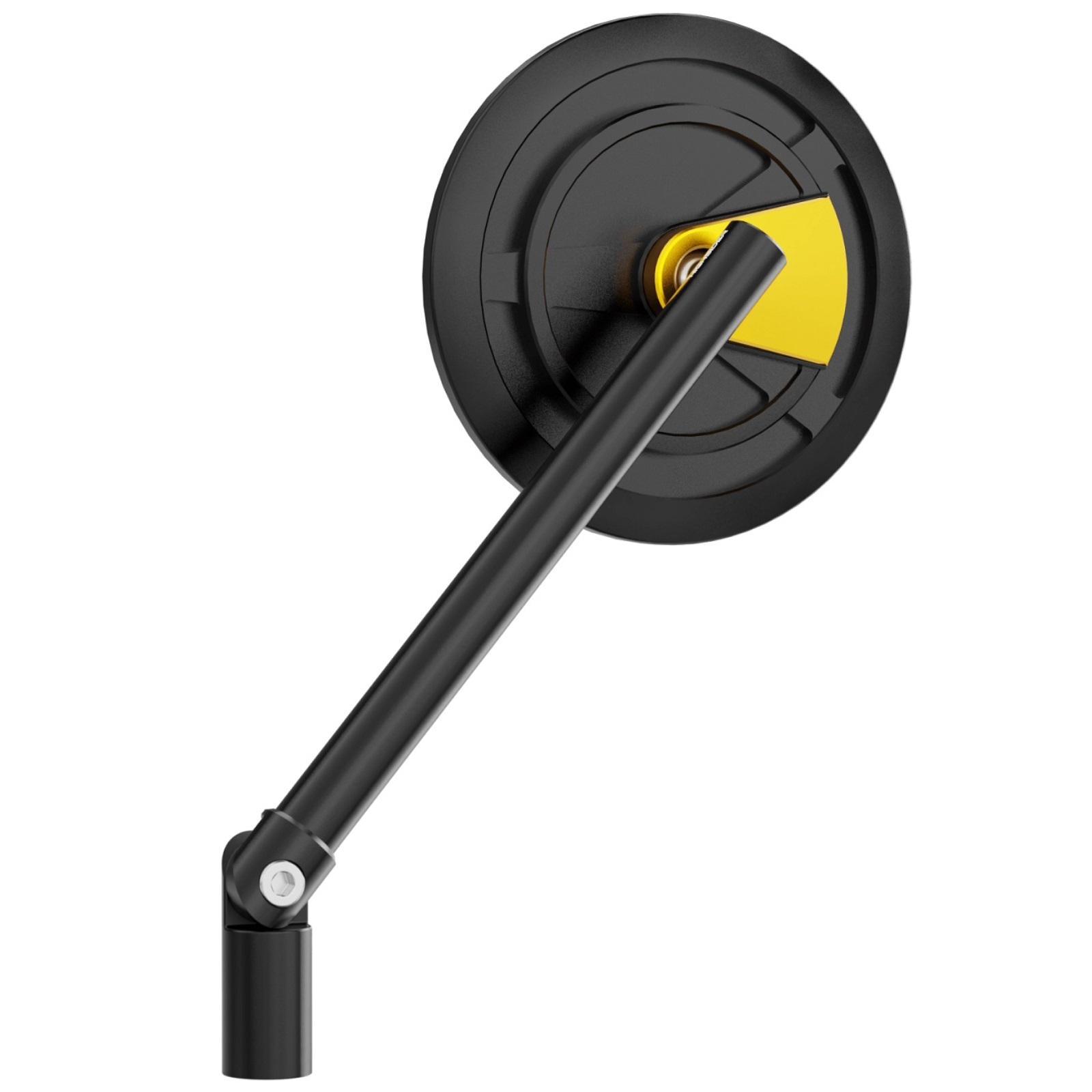 Spiegel passt für viele Fahrzeuge aus Aluminium in gold mit M10 Gewinde Beidseitig montierbar