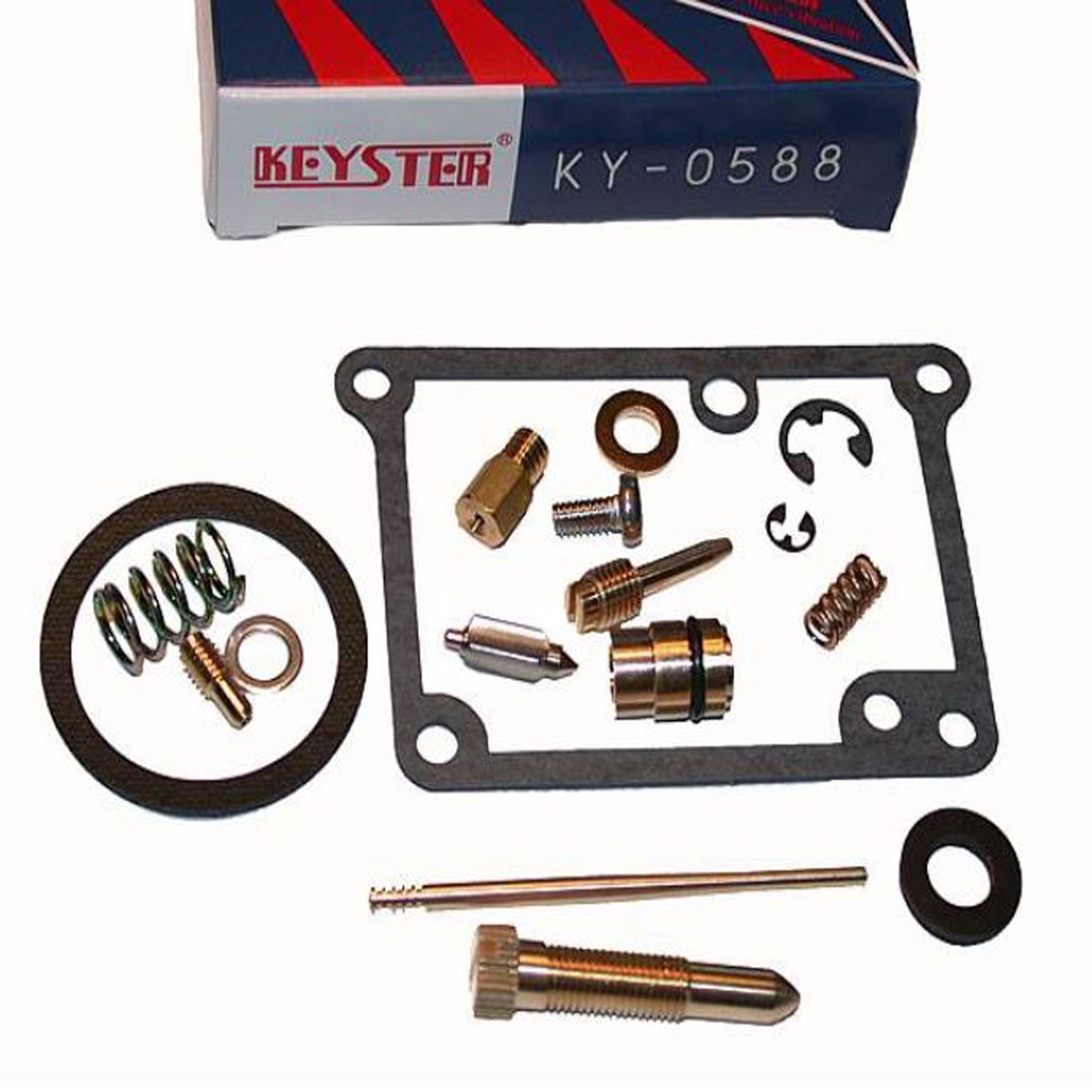 Keyster KY-0588 Vergaser Reparatursatz für Yamaha RD350 LC 1981 - 1983 Typ 4L0