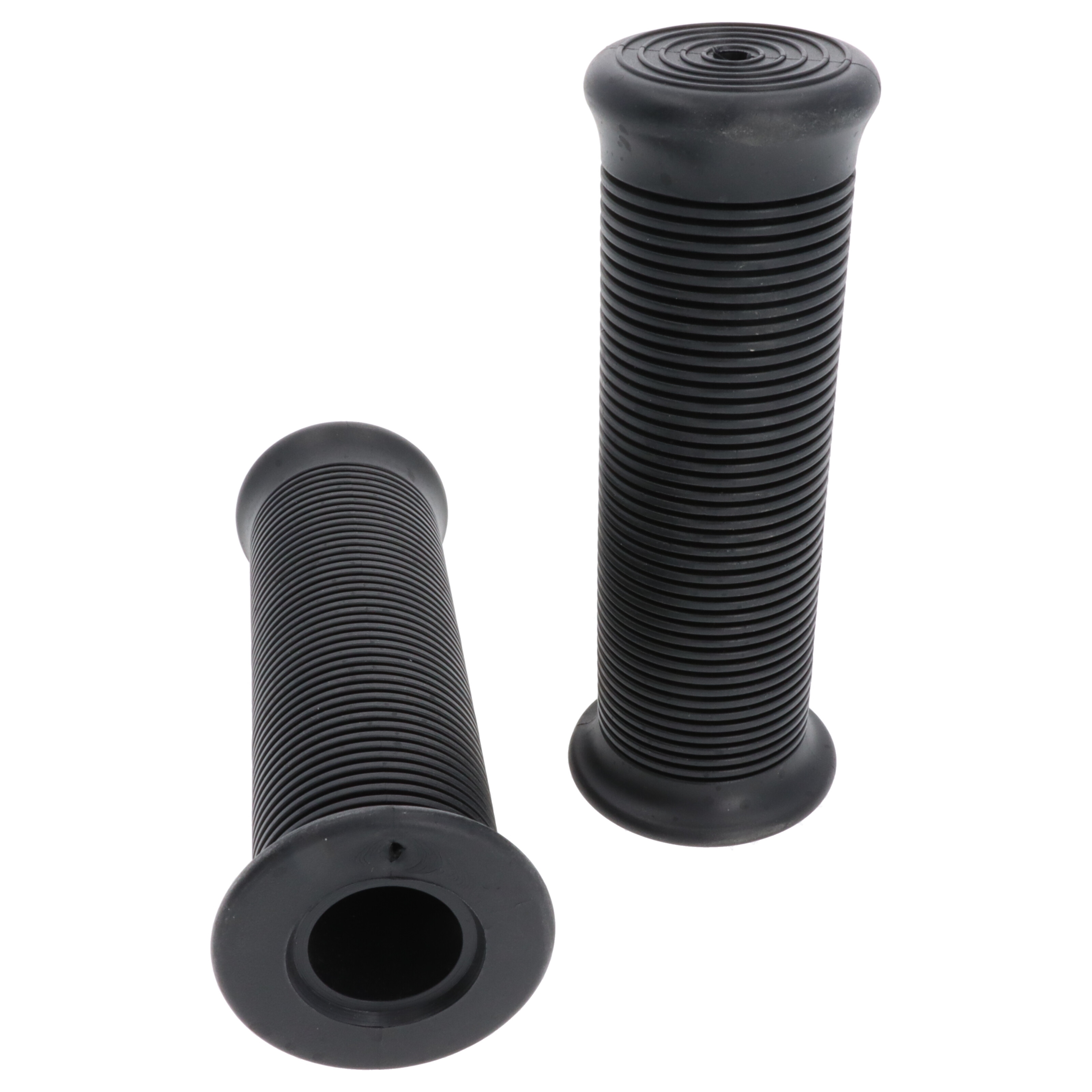 Griffgummi-Paar 22/25mm schwarz 7/8 Zoll Lenker 124mm Motorrad Roller Griffe