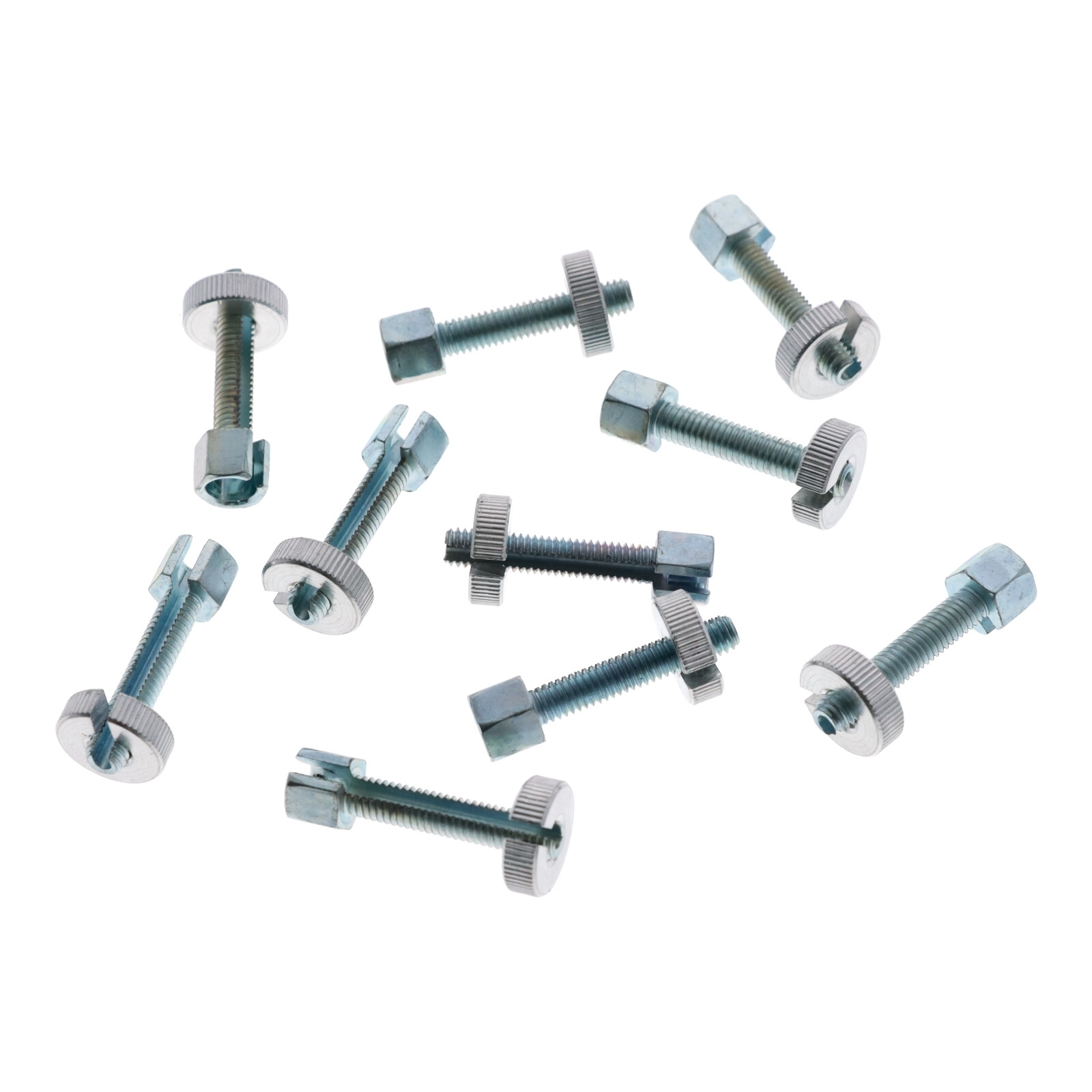 10x Einstellschraube Hebelschraube für Bowdenzug am Kupplungshebel Bremshebel M6 x 37