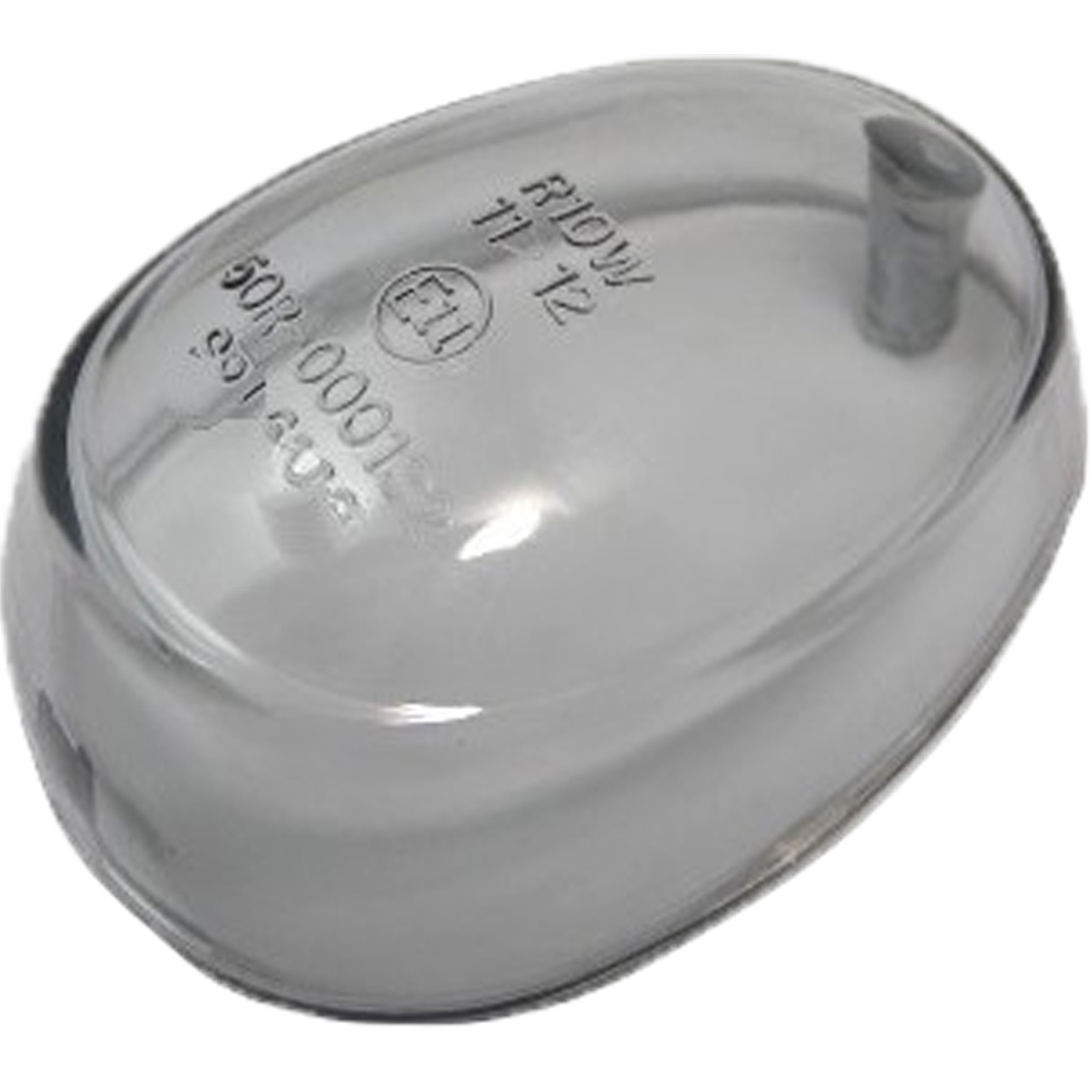 2x JMP Blinkerglas grau getönt für Aprilia Pegaso Moto Guzzi V11 Rieju RR SMX MRX