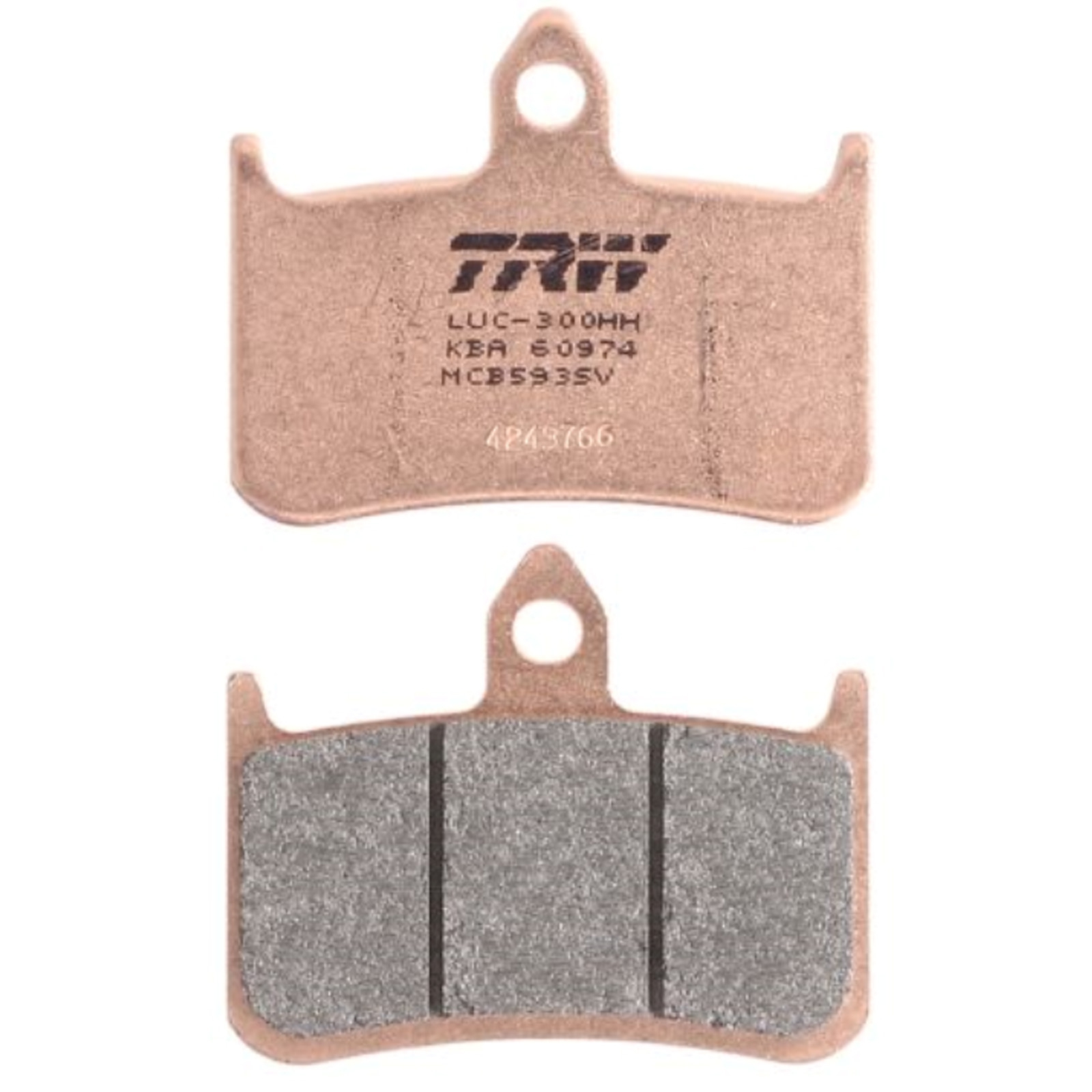 TRW MCB593SV Sintermetall Bremsbeläge vorne für Honda CB900 F CBR900 RR CB-X4 CB1000 F CB250 F