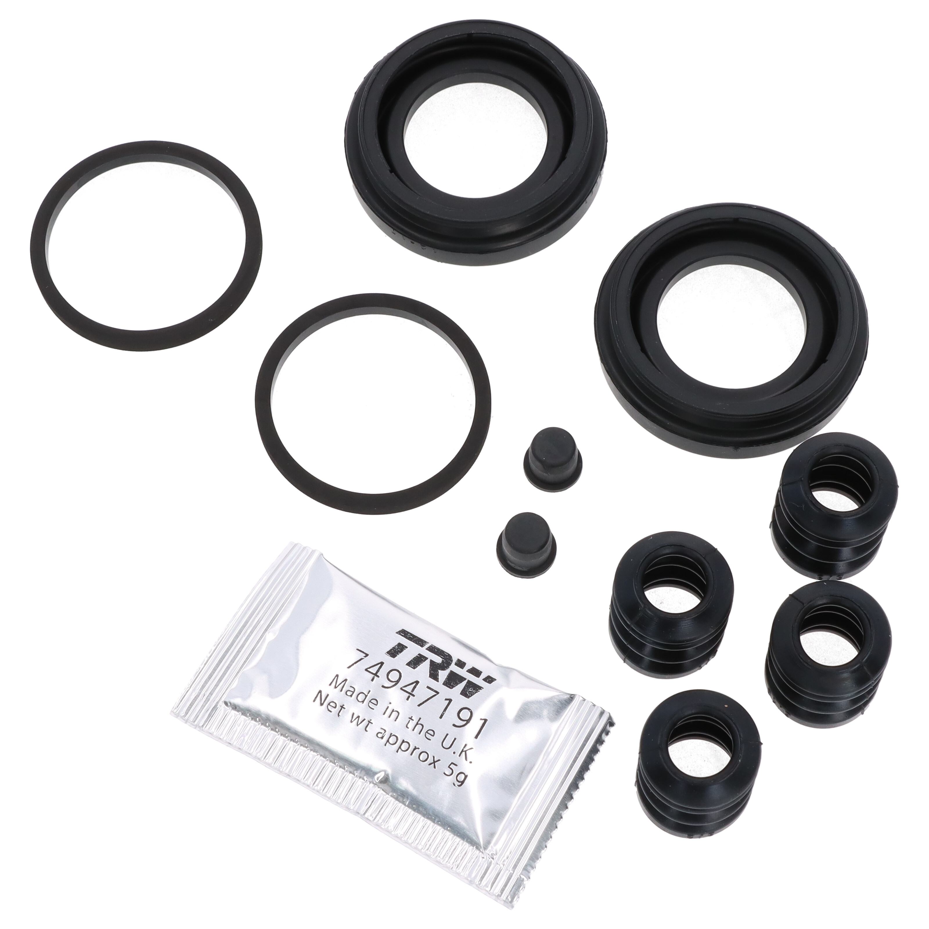 TRW SP8980 Reparatursatz Bremssattel hinten für Audi Seat Skoda VW Fita Alfa Romeo