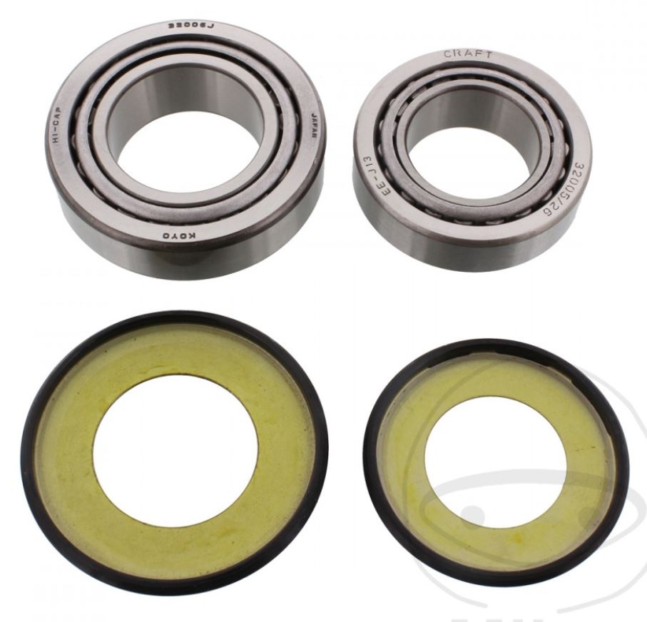 Lenkkopflager mit Staubdichtungen 47x26x15mm 55x30x17mm