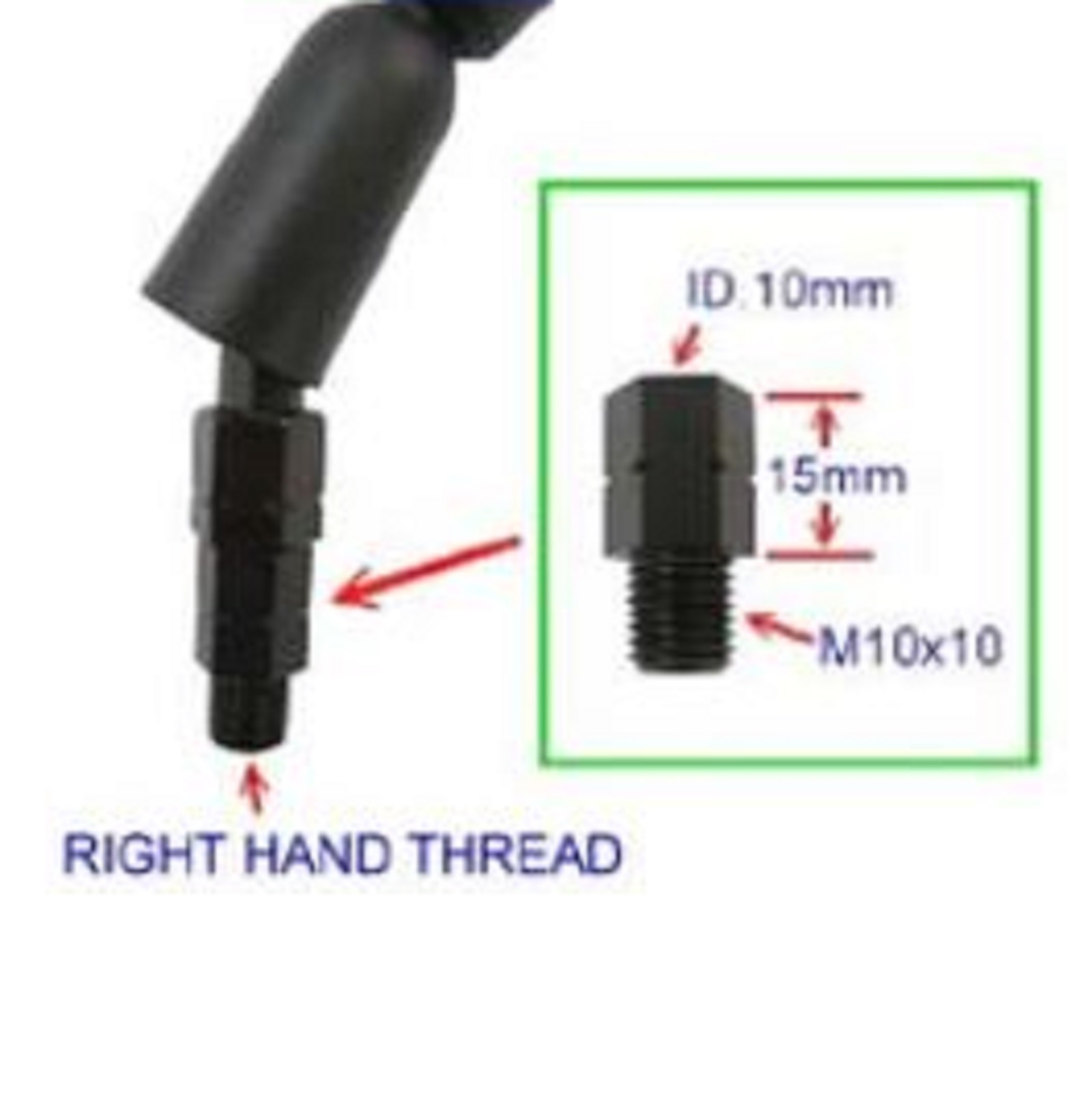 Spiegel für Honda CRF 250 2013-2020 PCX 125 2010-2016 150 2012-2018 EX2 links