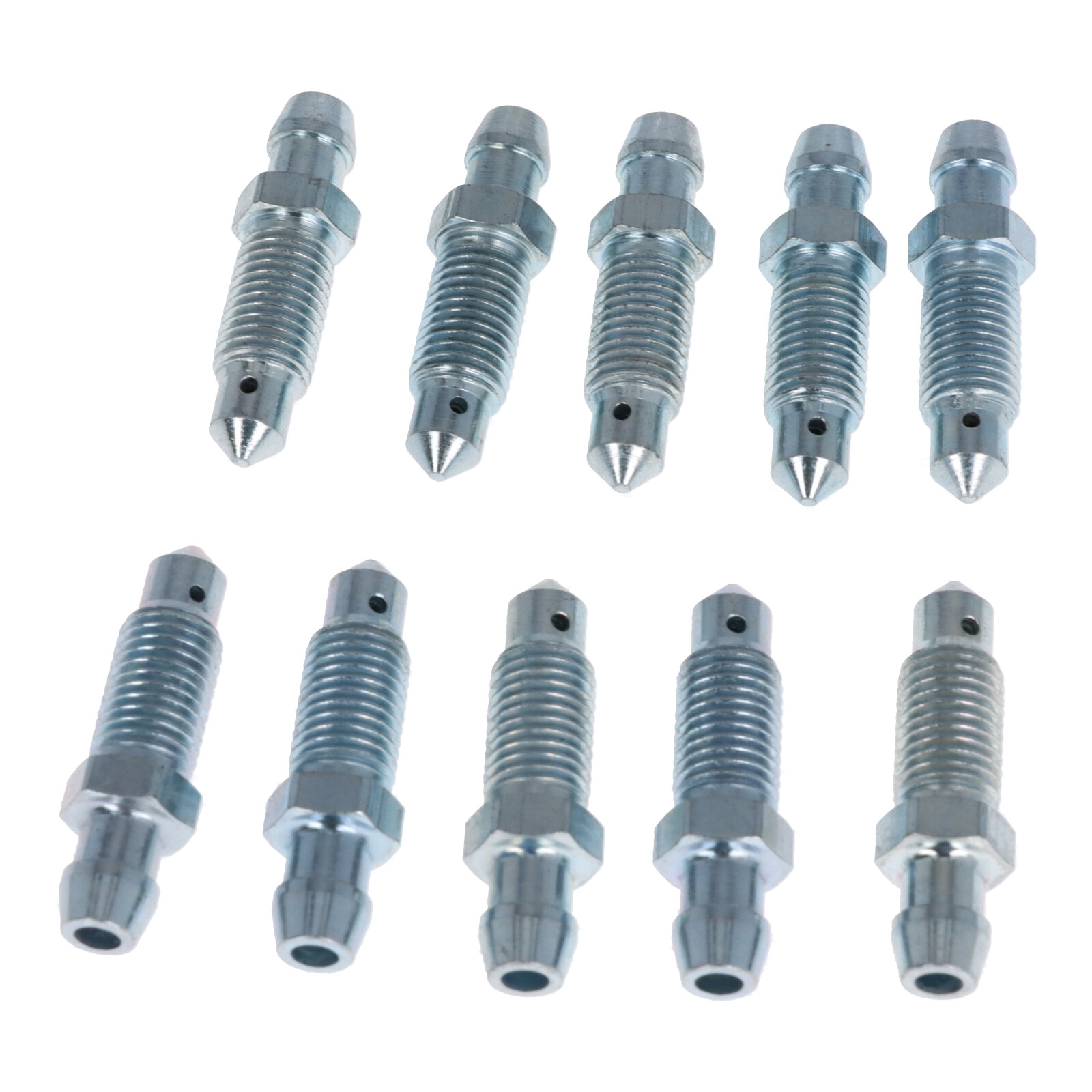 10x Quick Brake QB0090-10 Bremssattel Entlüfterschraube Entlüftungsventile M8x1x33,5 mm SW9