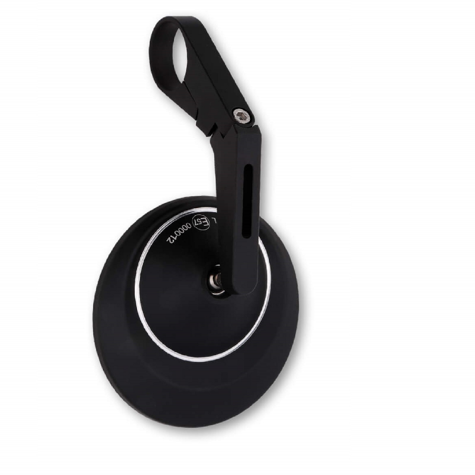 Lenkerendenspiegel Universal Aluminium schwarz für 1 Zoll und 7/8 Zoll Lenker