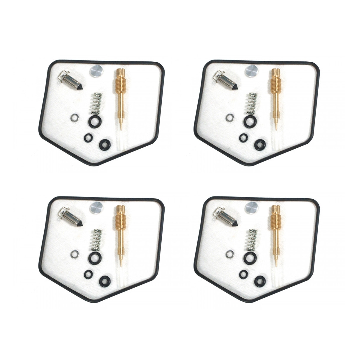 4x Tourmax Vergaser Reparatursatz CAB-K5 für Kawasaki Z250A/J Z440C/H/A/D Z750E/L/H