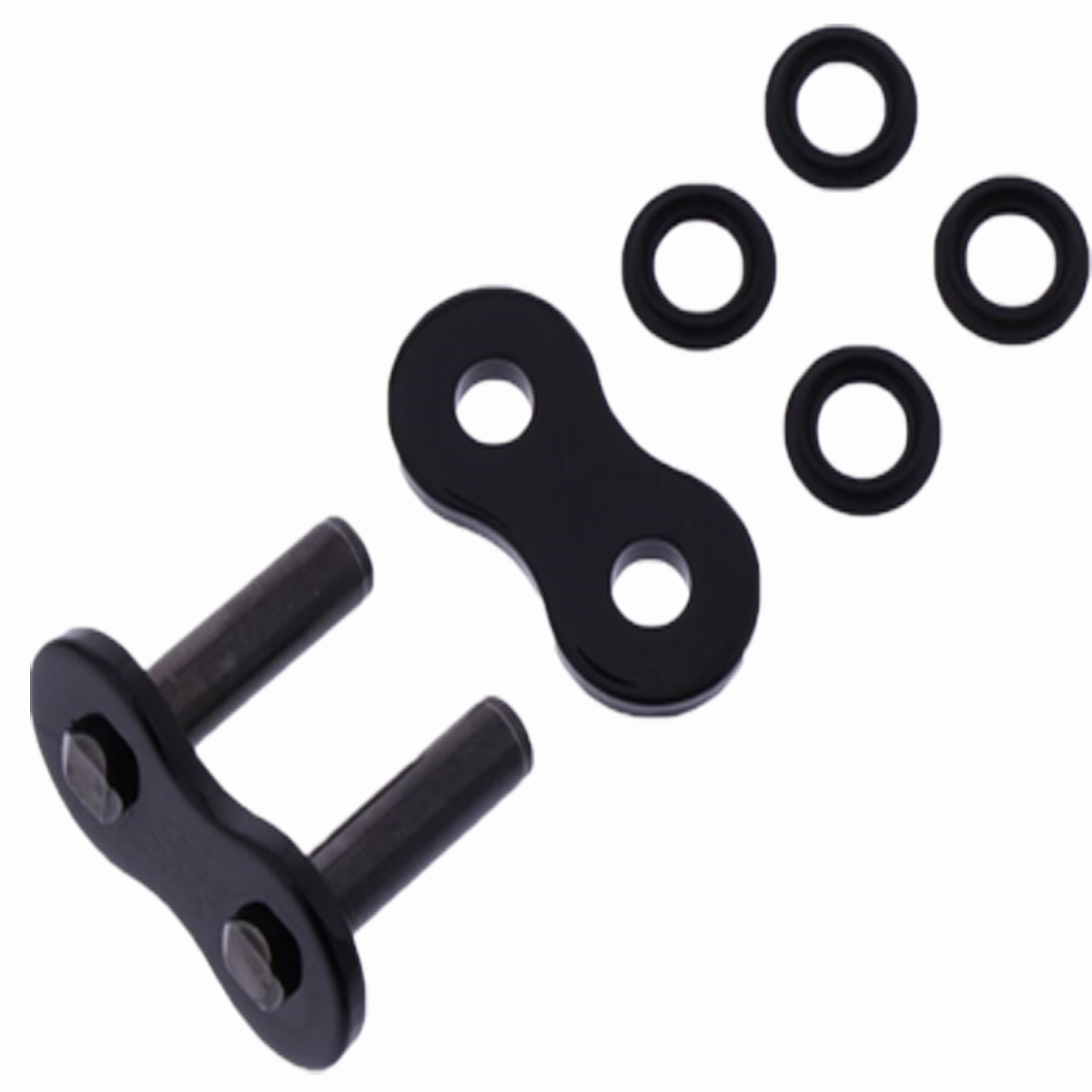 DID ZVMX Motorrad X-Ringkette Schwarz 530 Teilung 120 Glieder offen +Nietschloss