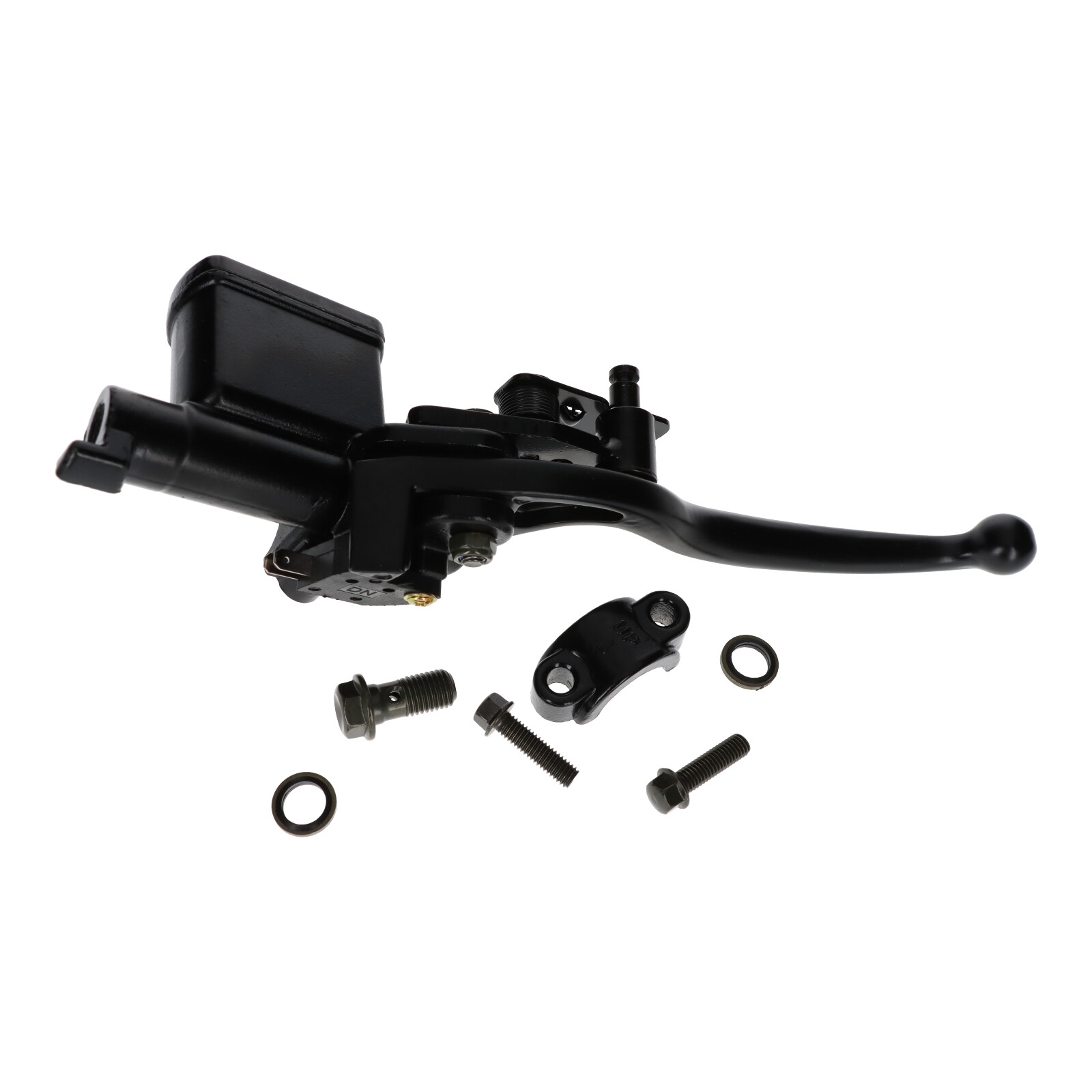 Hauptbremszylinder feststellbar links mit Bremshebel für ATV Quad 110 125 150ccm