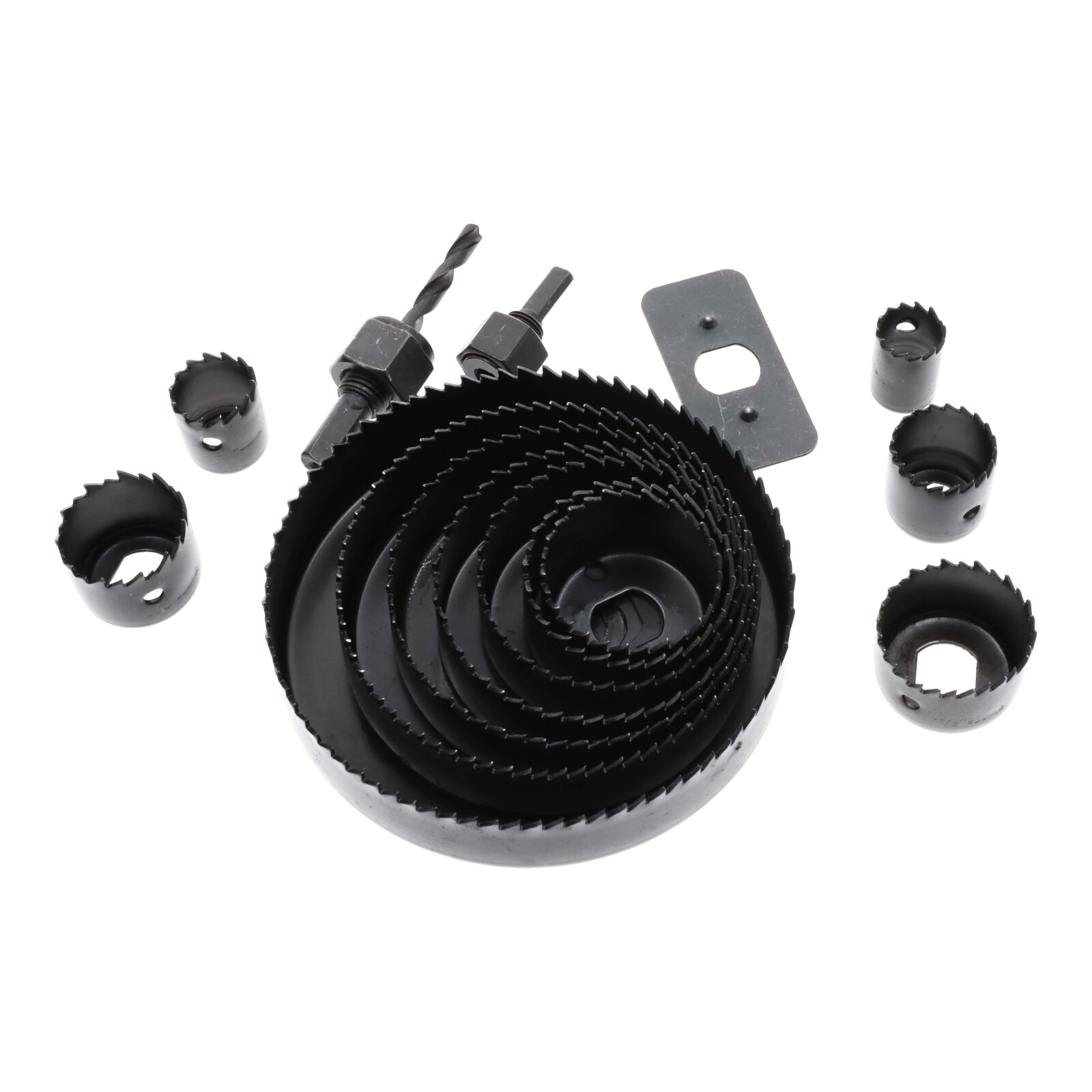 16tlg Set Holz Lochsäge Bohrwerkzeug Dosenbohrer Gipskarton 19-127mm