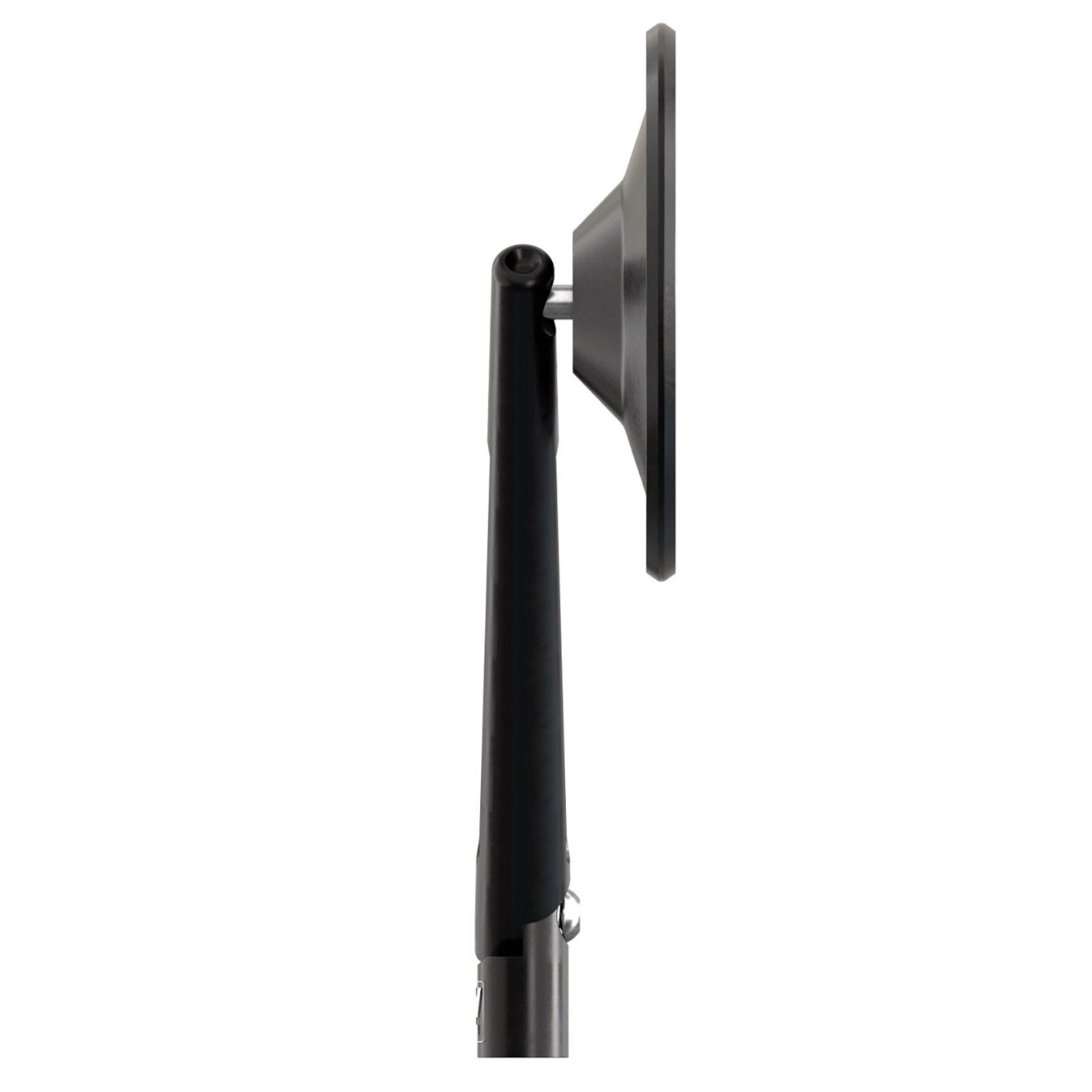 Spiegel passt für viele Fahrzeuge aus Kunststoff in schwarz Beidseitig montierbar