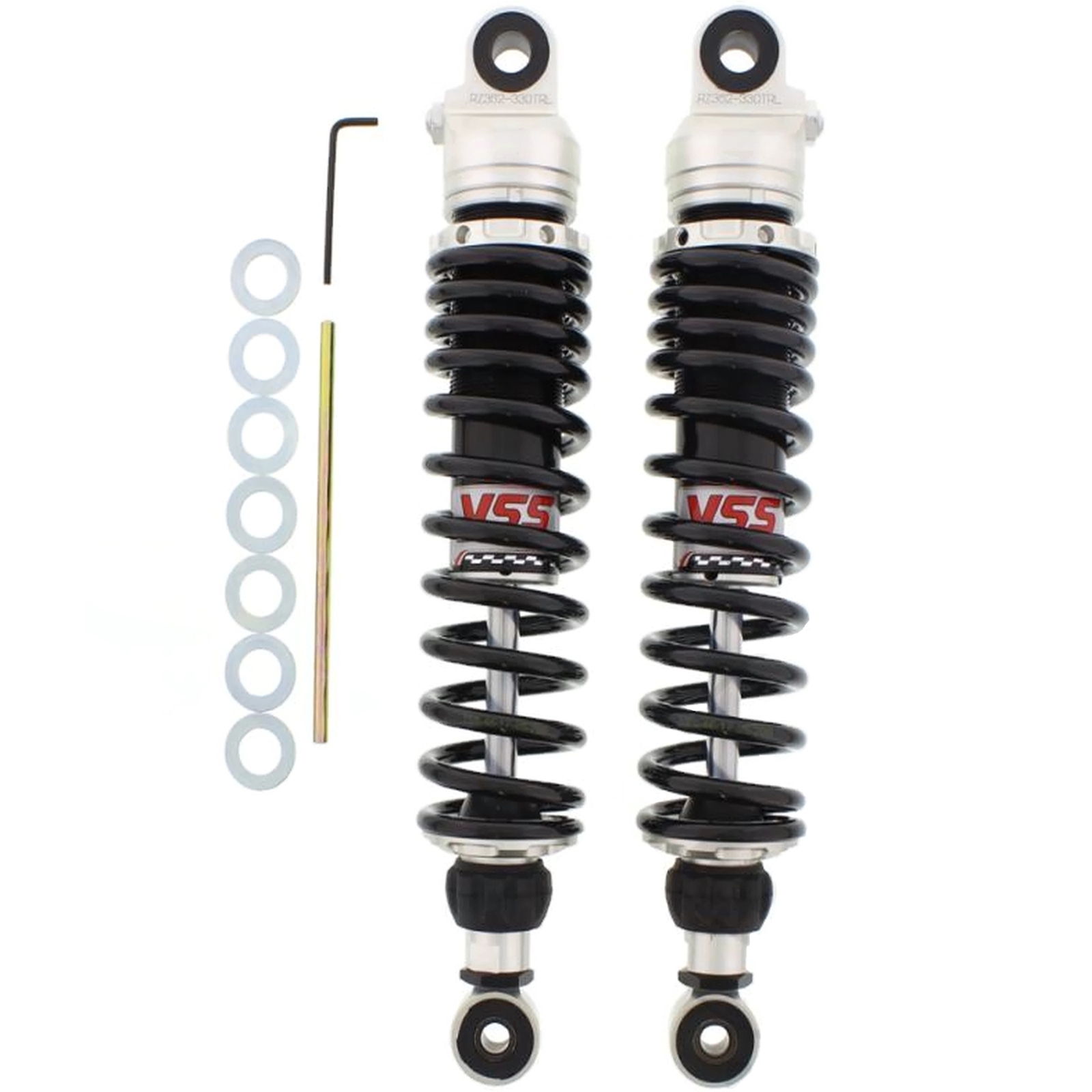 YSS RZ362-330TRL-57-88 Stoßdämpfer Federbeine hinten für Kawasaki W650 A 1999-2006 W800 A 2011-2015