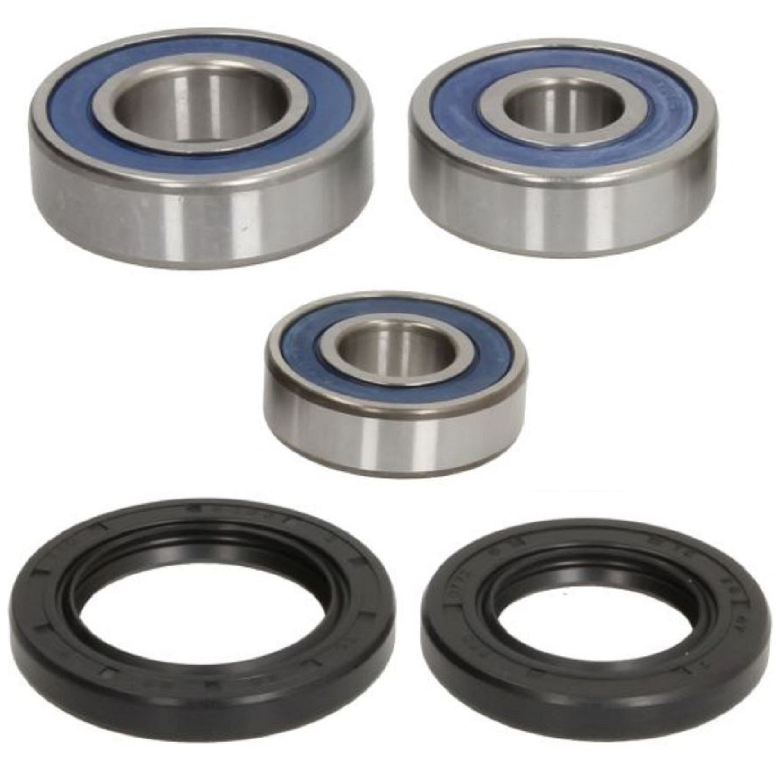 All Balls Racing 25-1780 Radlager Satz Hinten für Kawasaki Ninja 400 G KRT Edition ABS Z 400 D ABS