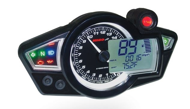 KOSO RX1N GP Style Digitaler Tachometer Speedometer