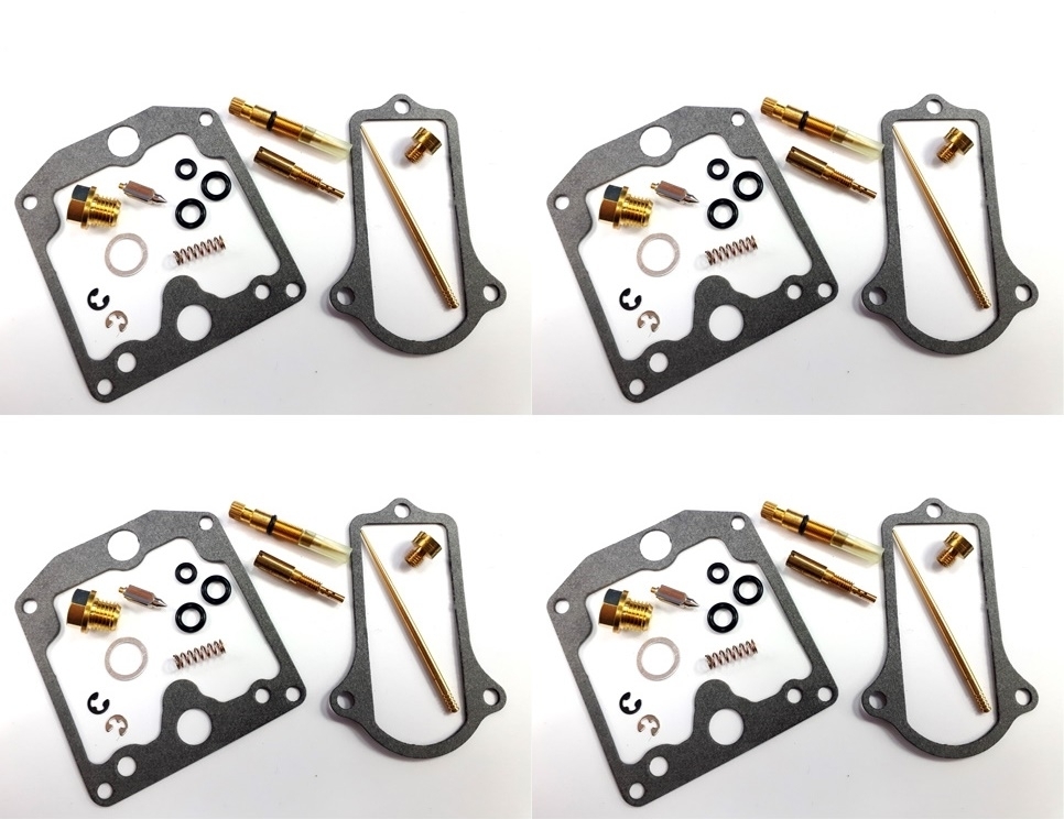 4x Vergaser Reparatur Satz für Kawasaki KZ 1000 Ltd. Police 1000 1977 - 1981