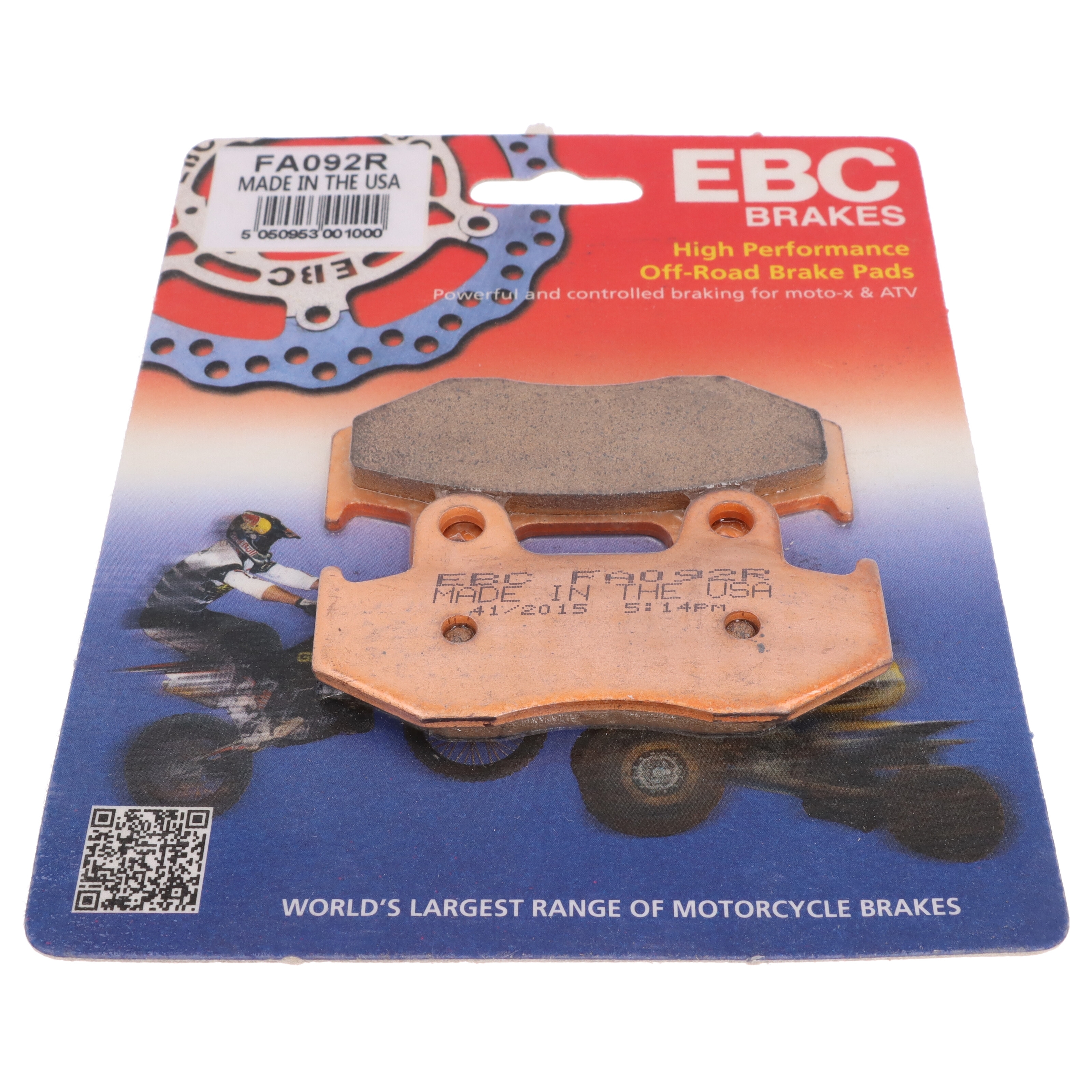 EBC Bremsbeläge FA092R für Honda MTX XR XL CR R2 RW R 80 125 200 250 350 500 600