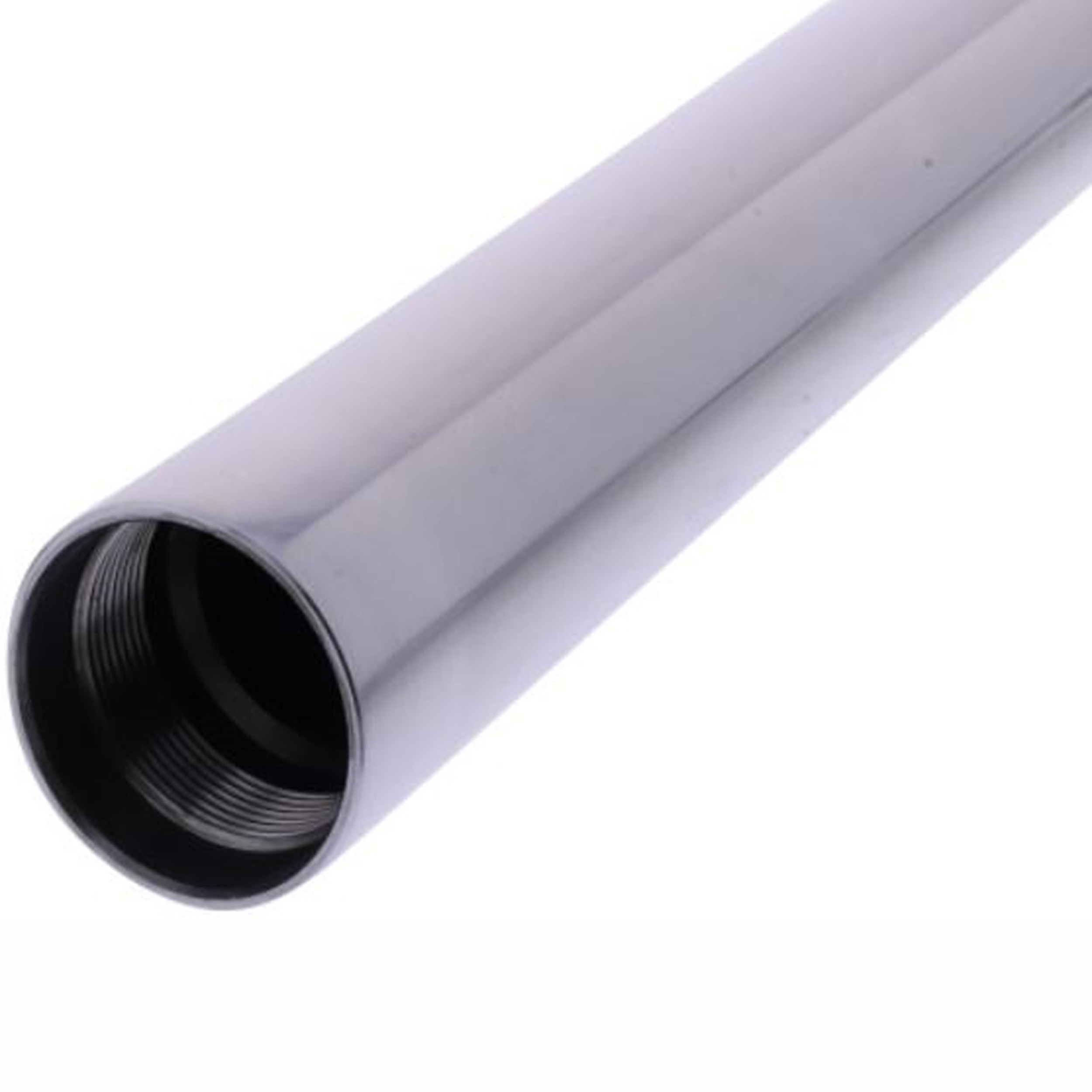 1x JMP Gabelstandrohr chrom vorne