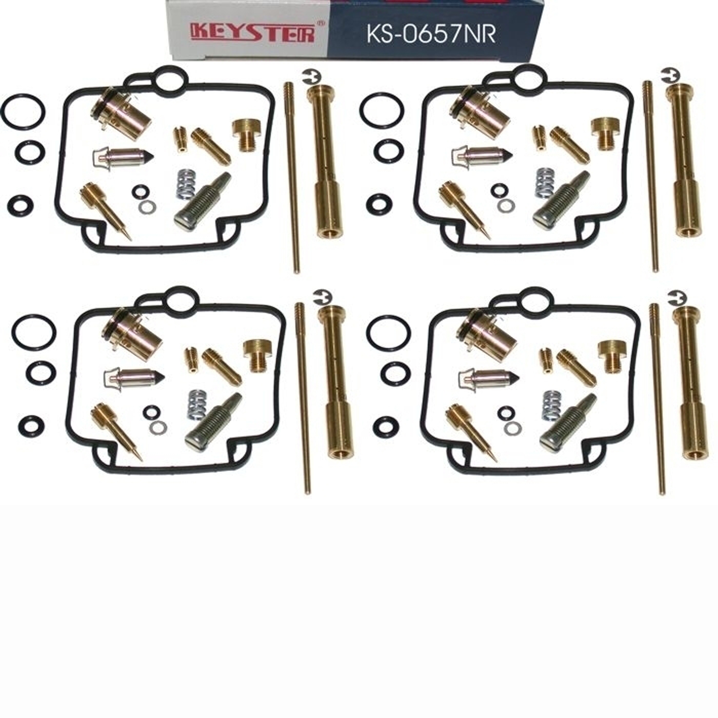 Keyster KS-0657NR Vergaser Reparatursatz komplett für Suzuki GSX-R 1100 GV73C 1991-1992