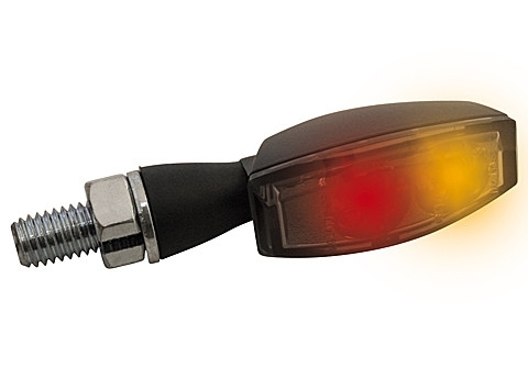 LED Blinker Rücklicht schwarz getöntes Glas M8-Gewinde Suzuki GSX-R 1000 600 750