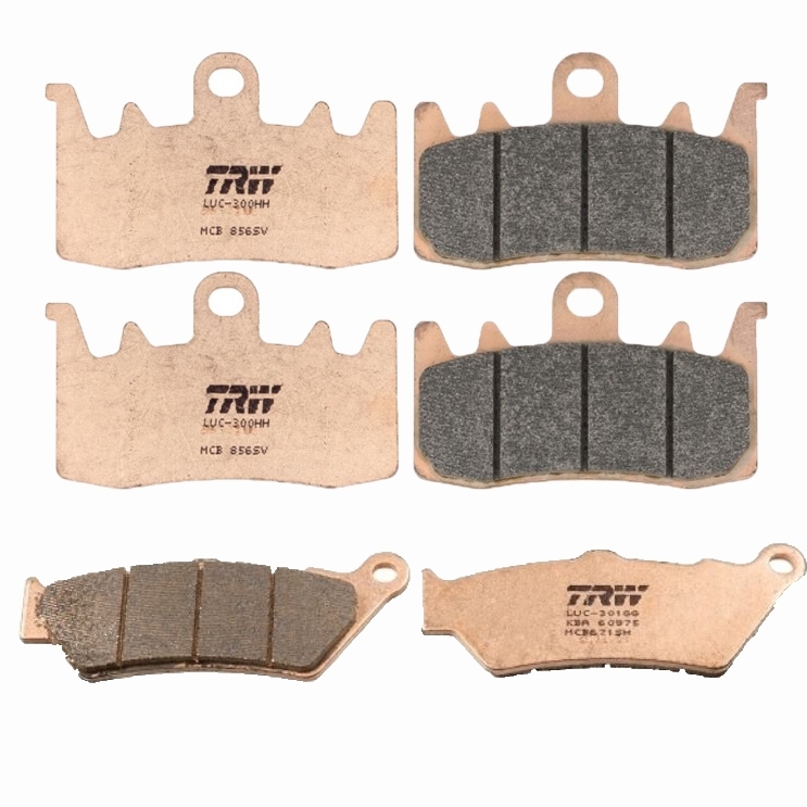 TRW Sintermetall Bremsbelagsatz für BMW R1200GS 2013 - 2018 vorne+hinten