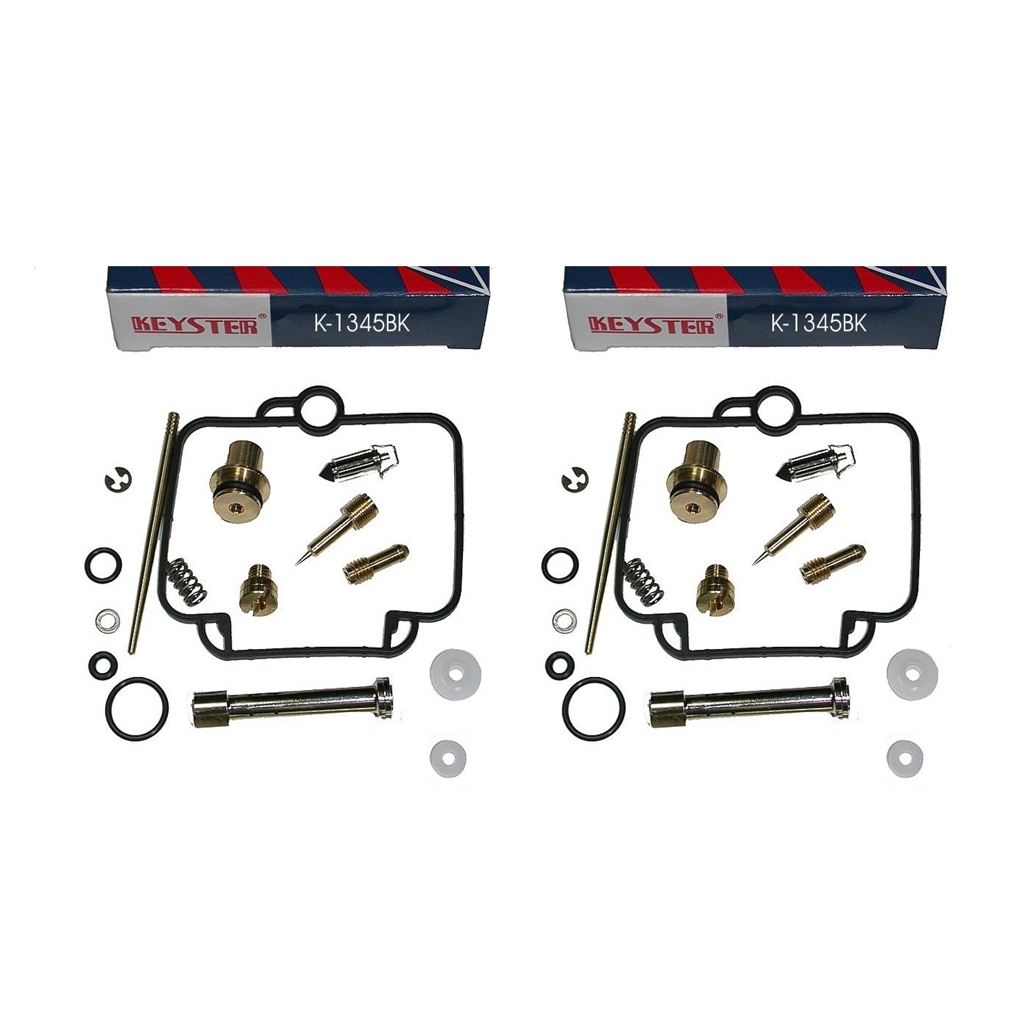 2x Keyster Vergaser-Reparatursatz für BMW F 650 169 E169 MU F650 F 93-99