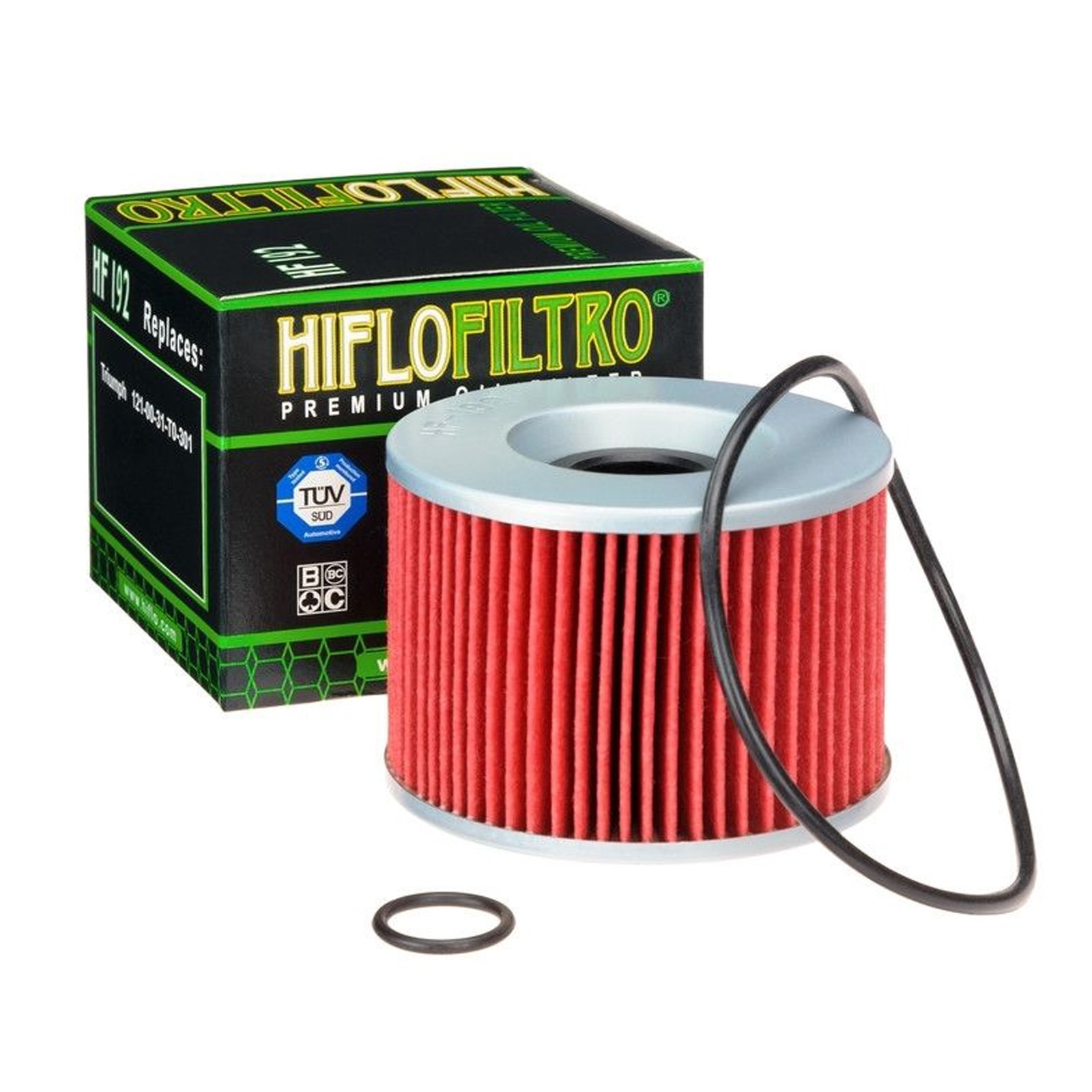 Hiflo HF192 Ölfilter für Triumph Daytona Sprint Trophy Thunderbird Tiger mit Ölfilter-Gehäusedichtung