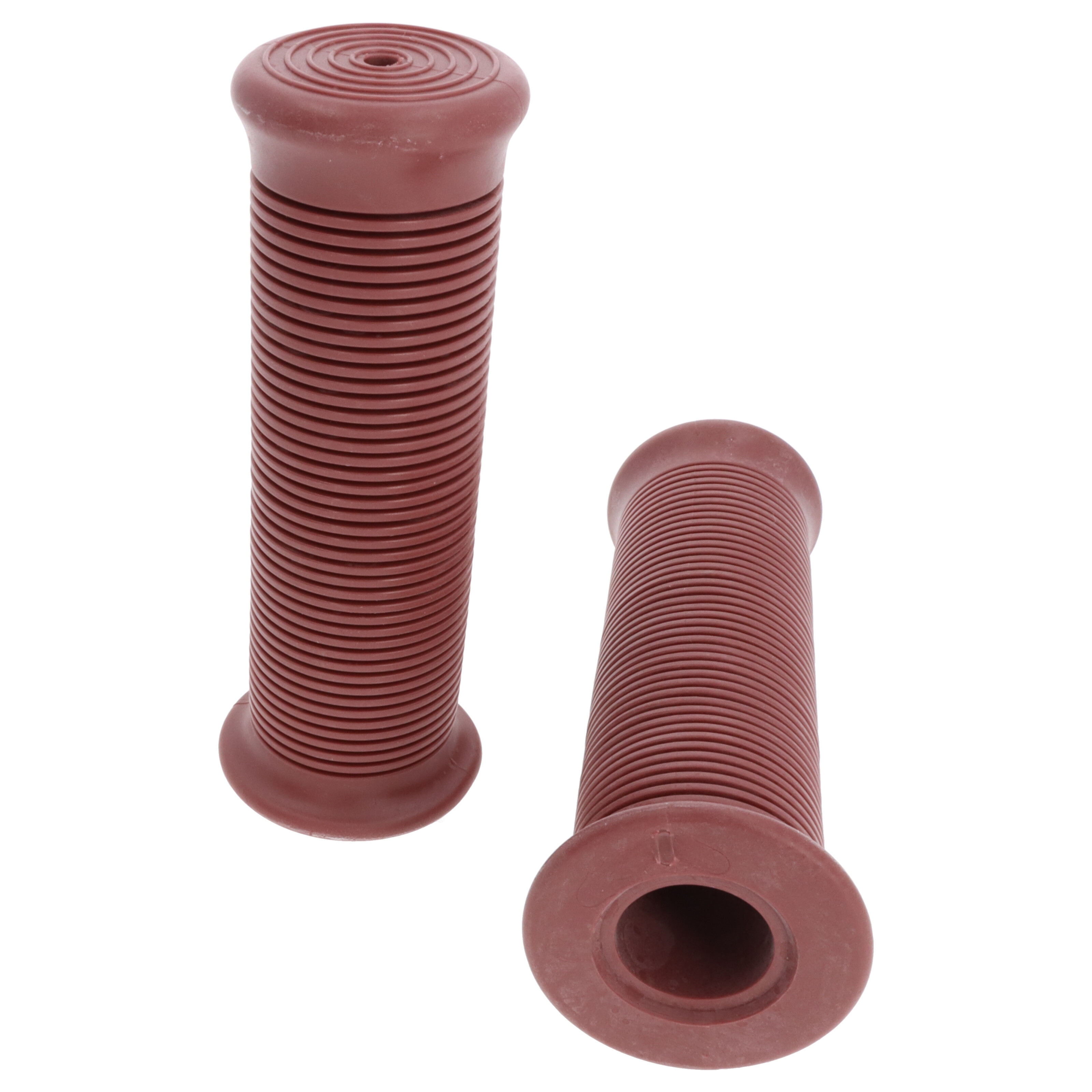 Griffgummi-Paar 22/25mm braun 7/8 Zoll Lenker 124mm Motorrad Roller Griffe