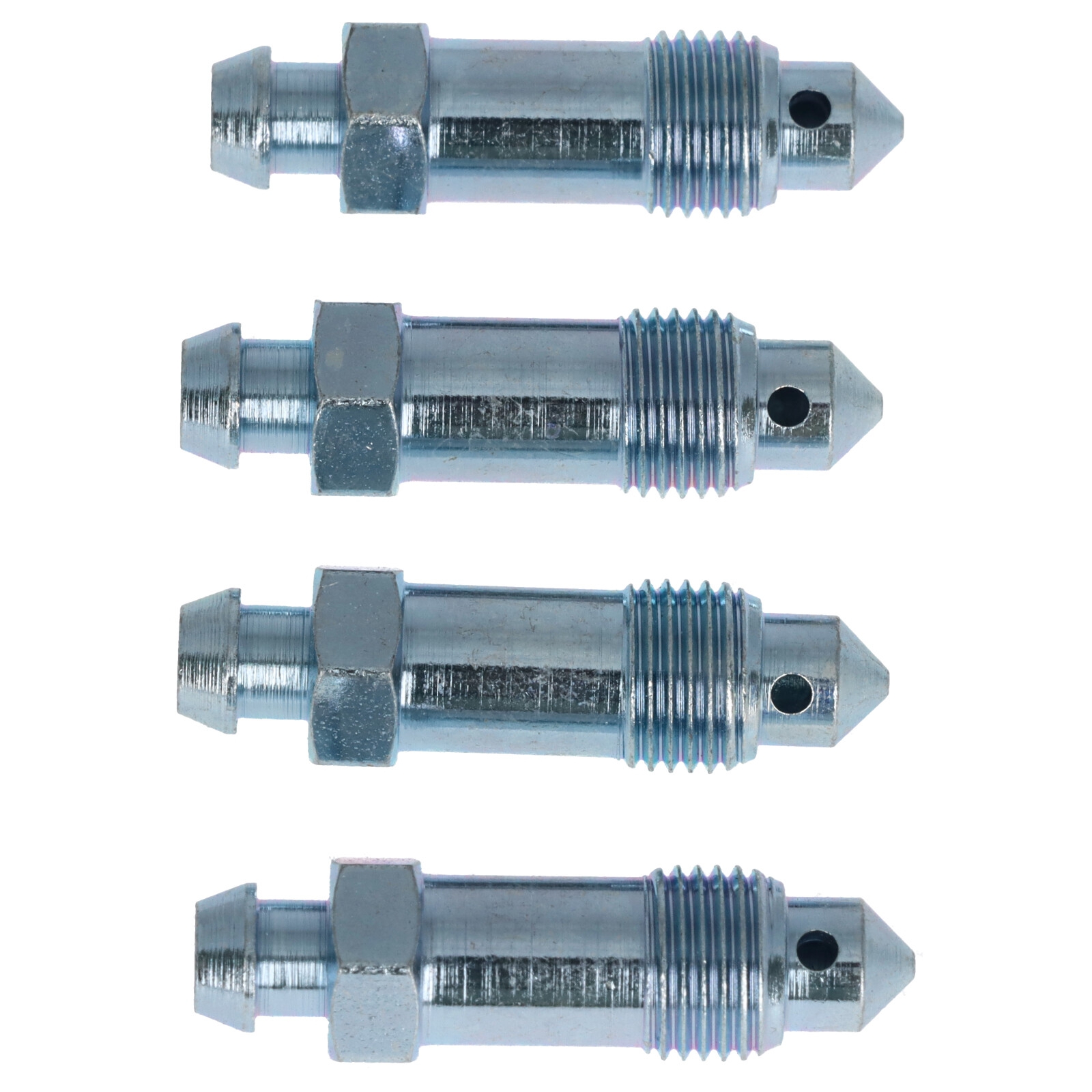 4x Quick Brake QB0018-4 Bremsen Entlüfterschraube Entlüftungsventil M10x1x36.5 mm SW10