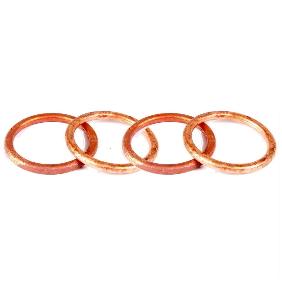 4x Auspuff Krümmerdichtung Honda VFR750 VFR800 VF750 VF500F F2 Interceptor RVF750R