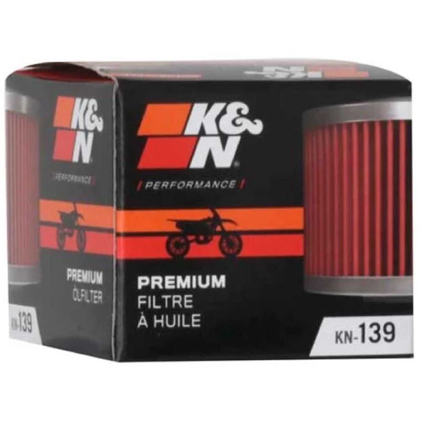 K&N Ölfilter KN-139 für Suzuki DR-Z 400 2000 - 2008 LT-Z 400 2003 - 2007