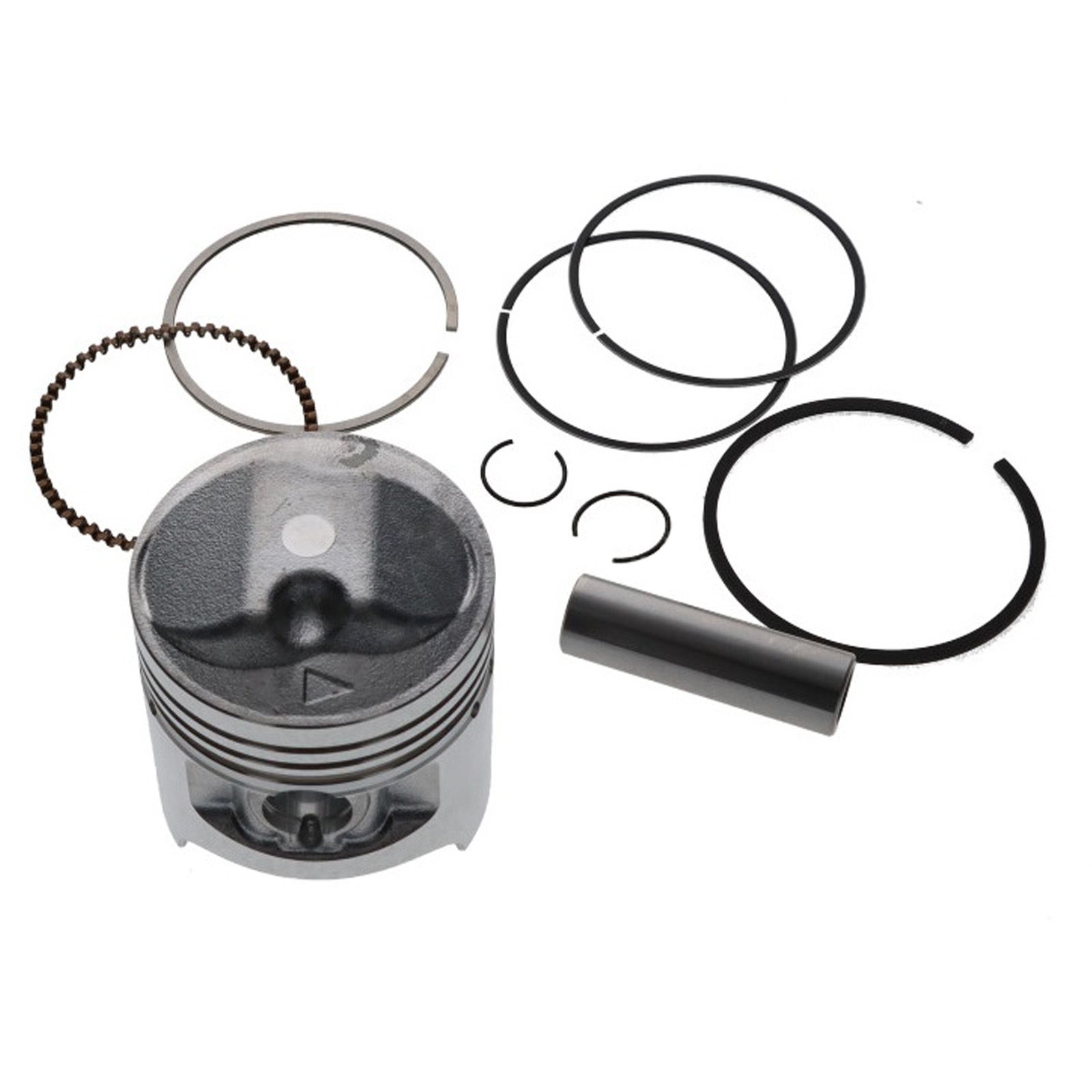 Kolbensatz für Suzuki GN125 GN 125 GS125 GZ125 TU125 DR Marauder Ø 57mm Kolben Kolbenringe