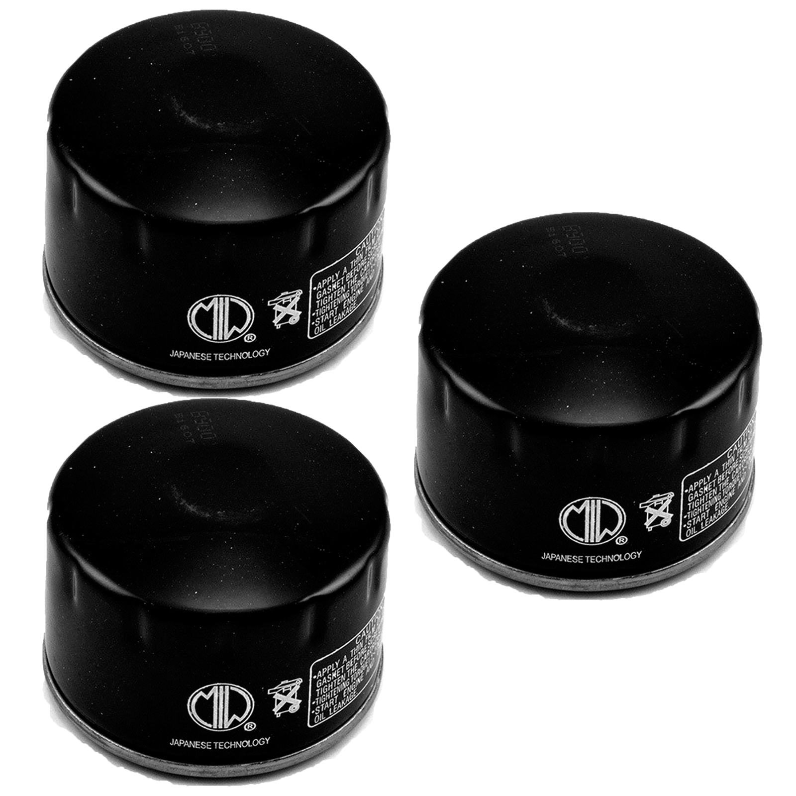 3x MIW Ölfilter B9001 Filterpatrone 76 mm (OEM-Qualität)