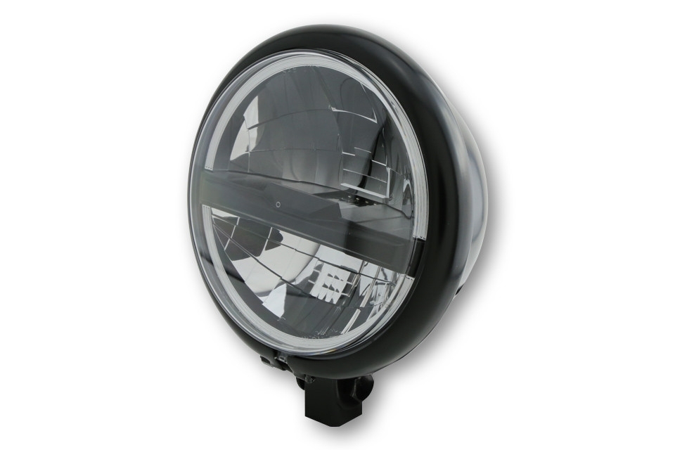 HIGHSIDER 5 3/4 Zoll LED Scheinwerfer schwarz für Suzuki GSX-R 1000 600 750