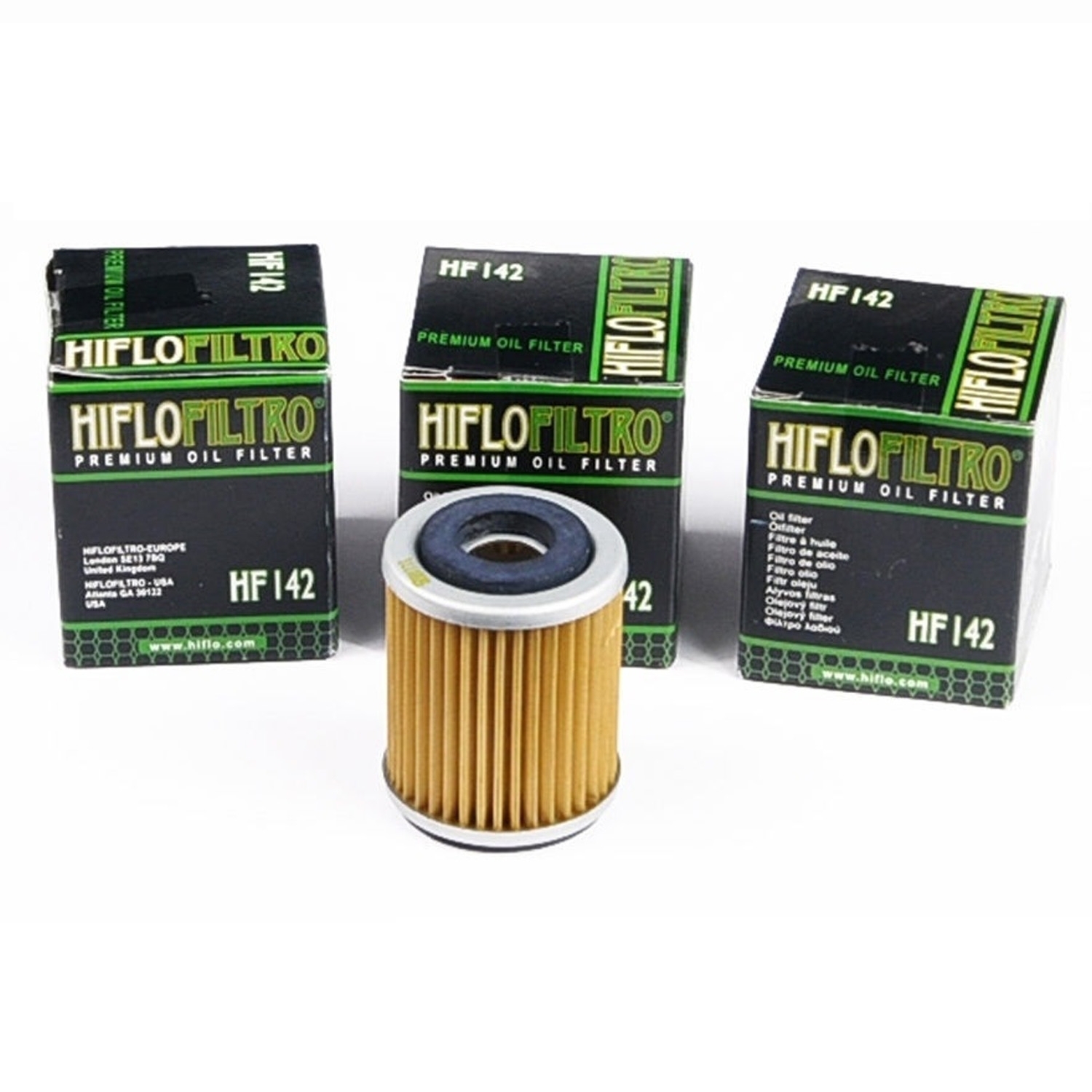 3x Hiflo HF142 Ölfilter für Yamaha WRF YZF 350 400 426 YFM 350 400 TM Racing SMR SMM