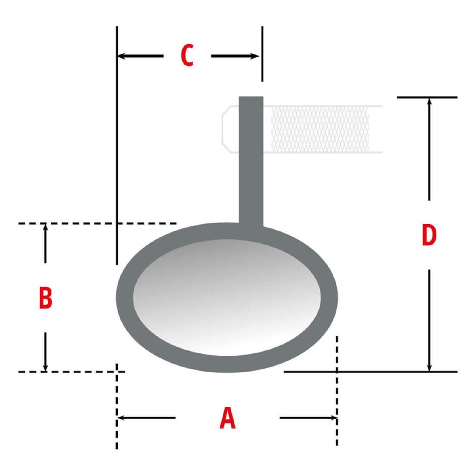 Lenkerendenspiegel Universal schwarz links rechts SHIN YO STRAIGHT