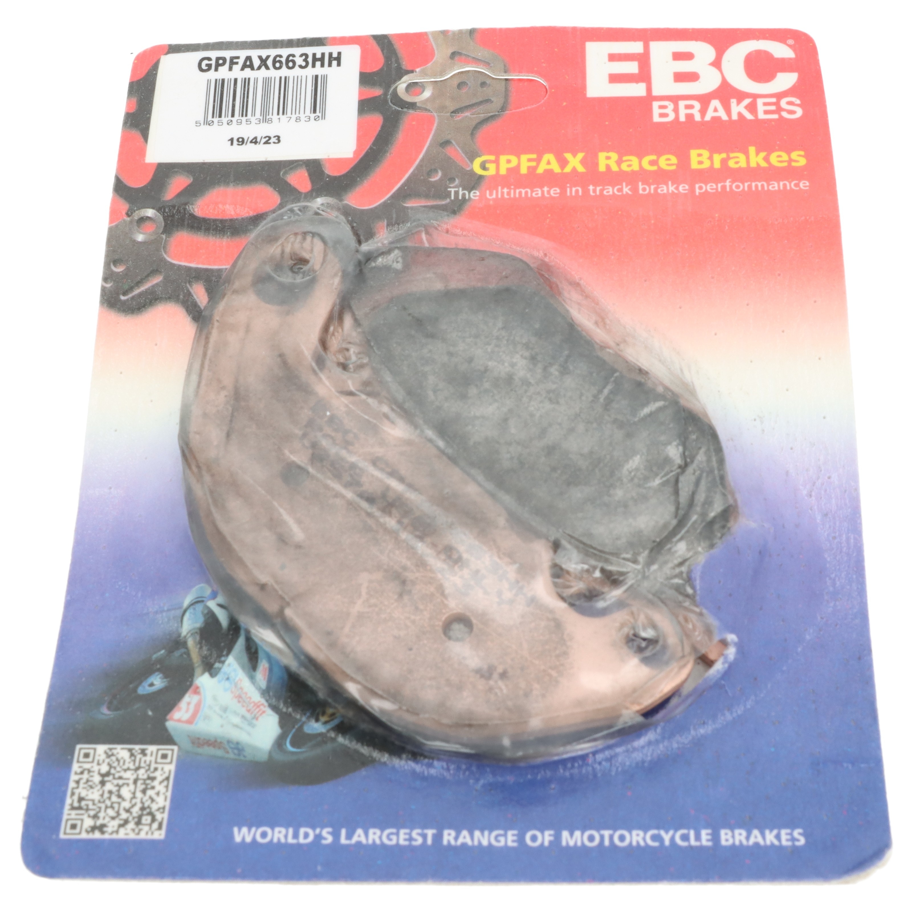 EBC GPFAX663HH Bremsbeläge für Yamaha YZF-R3 320 A RH071 MT-03 320 A RH07K