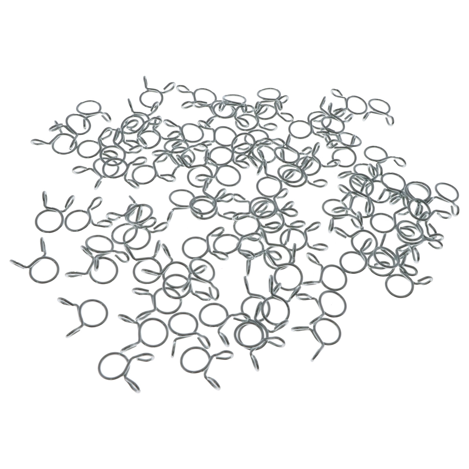 Klemmen für Benzinschlauch / Kraftstoffschlauch 8 mm VPE100