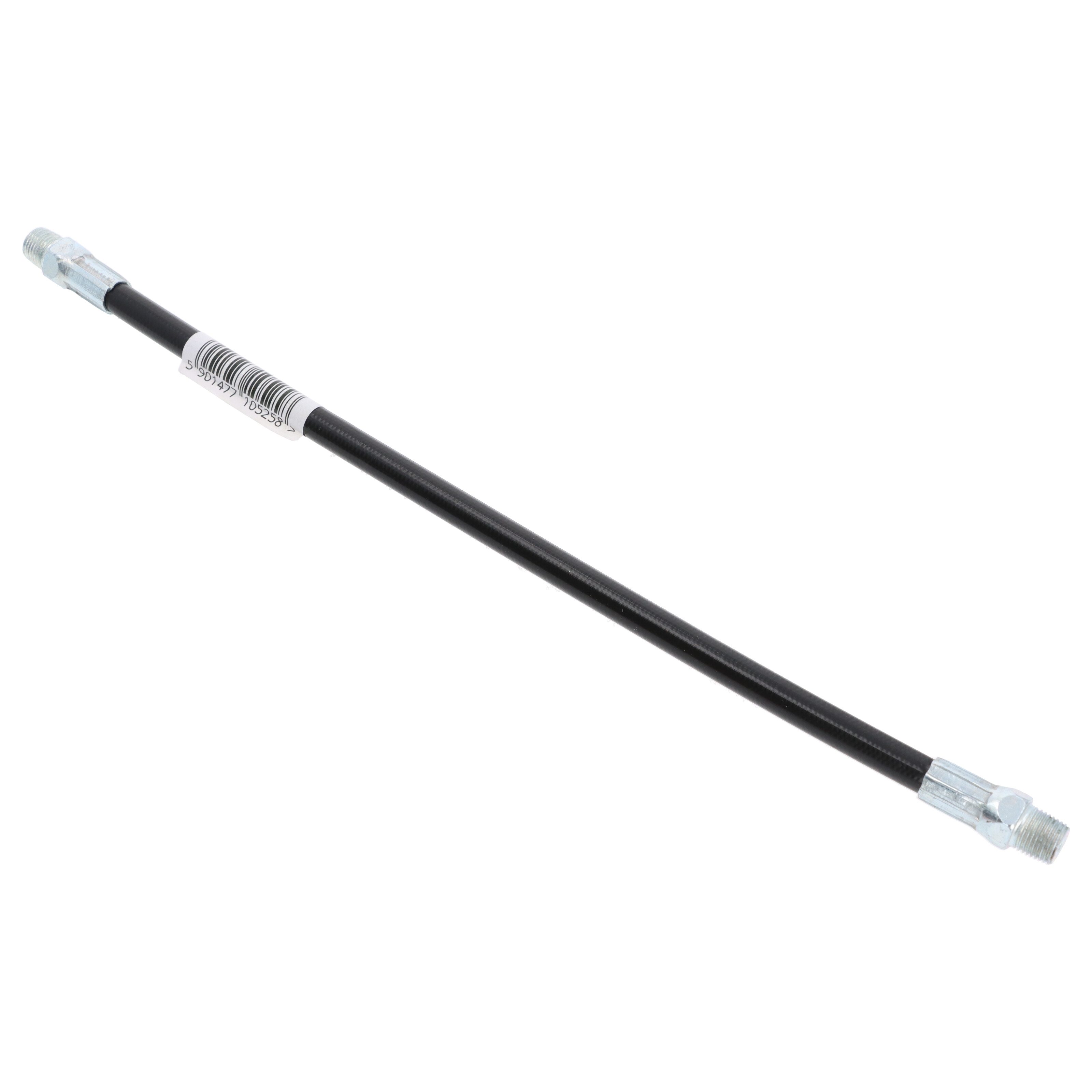 1x 296mm Panzerschlauch M10 Gewinde für Fettpresse Hebelfettpresse