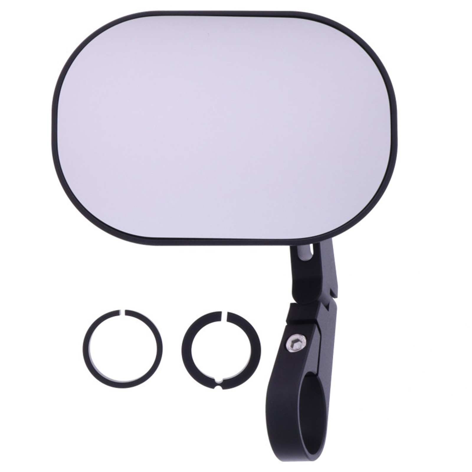 DAYTONA D-MIRROR-16 Lenkerendenspiegel Universal schwarz für 1 und 7/8 Zoll Lenker e-geprüft