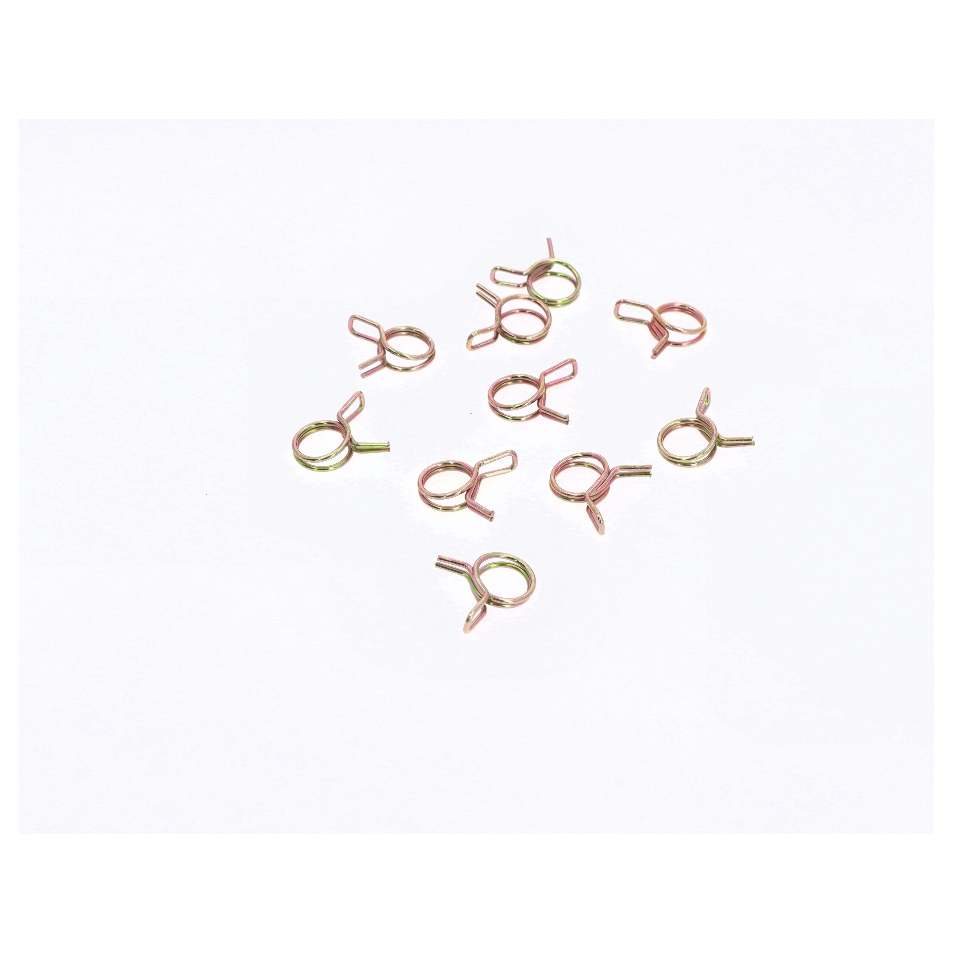 10x Universelle Klemmen Schlauchklemmen für Benzinschlauch / Kraftstoffschlauch 10x1mm